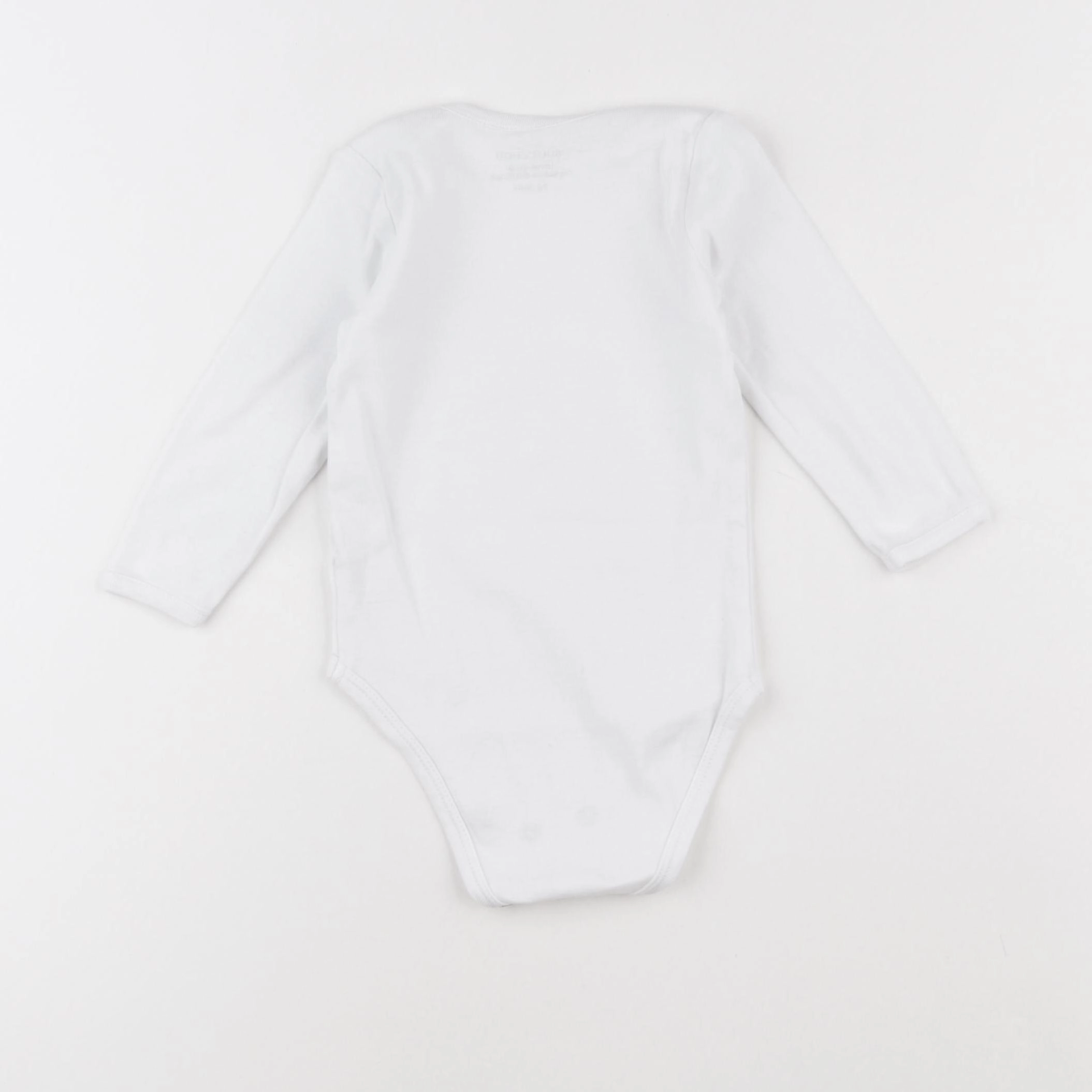 Boutchou - body blanc - 12 mois
