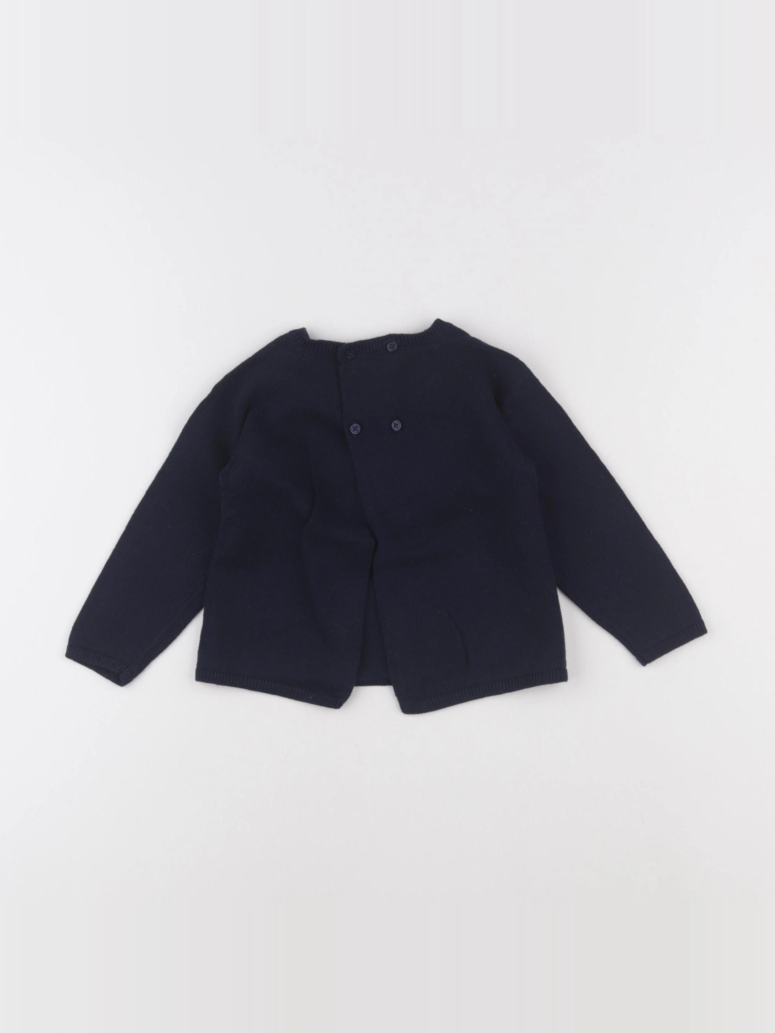 Boutchou - pull bleu - 18 mois