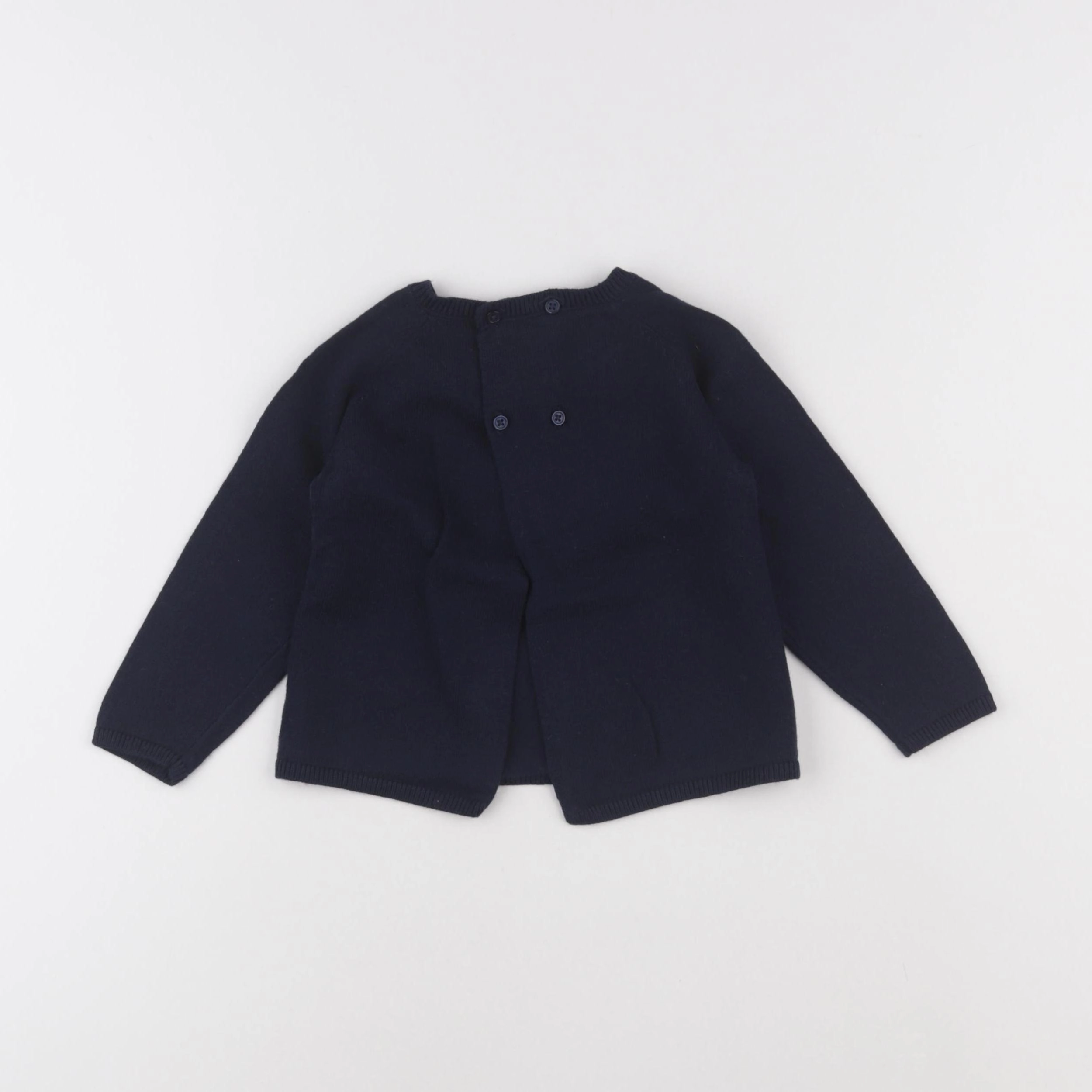 Boutchou - pull bleu - 18 mois