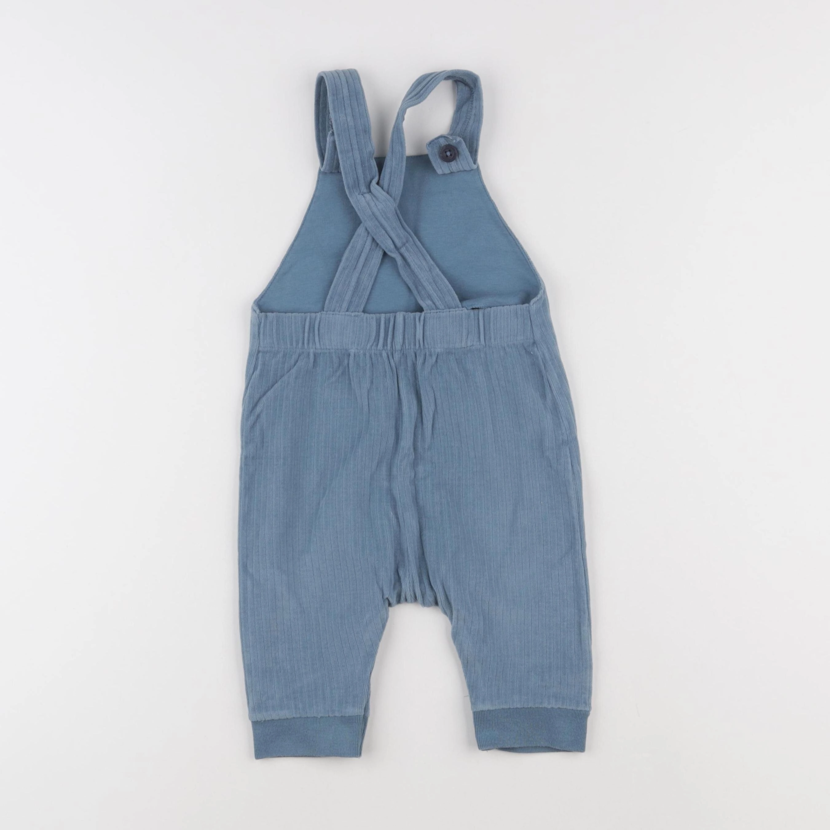 Petit Bateau - salopette bleu - 12 mois