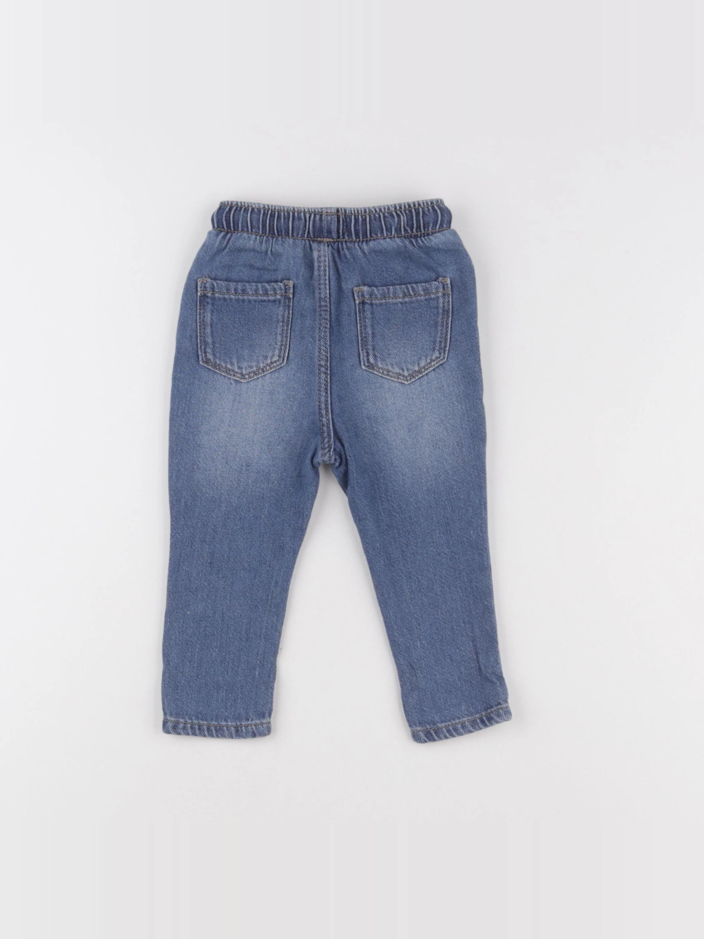 Vertbaudet - jean bleu - 9 mois