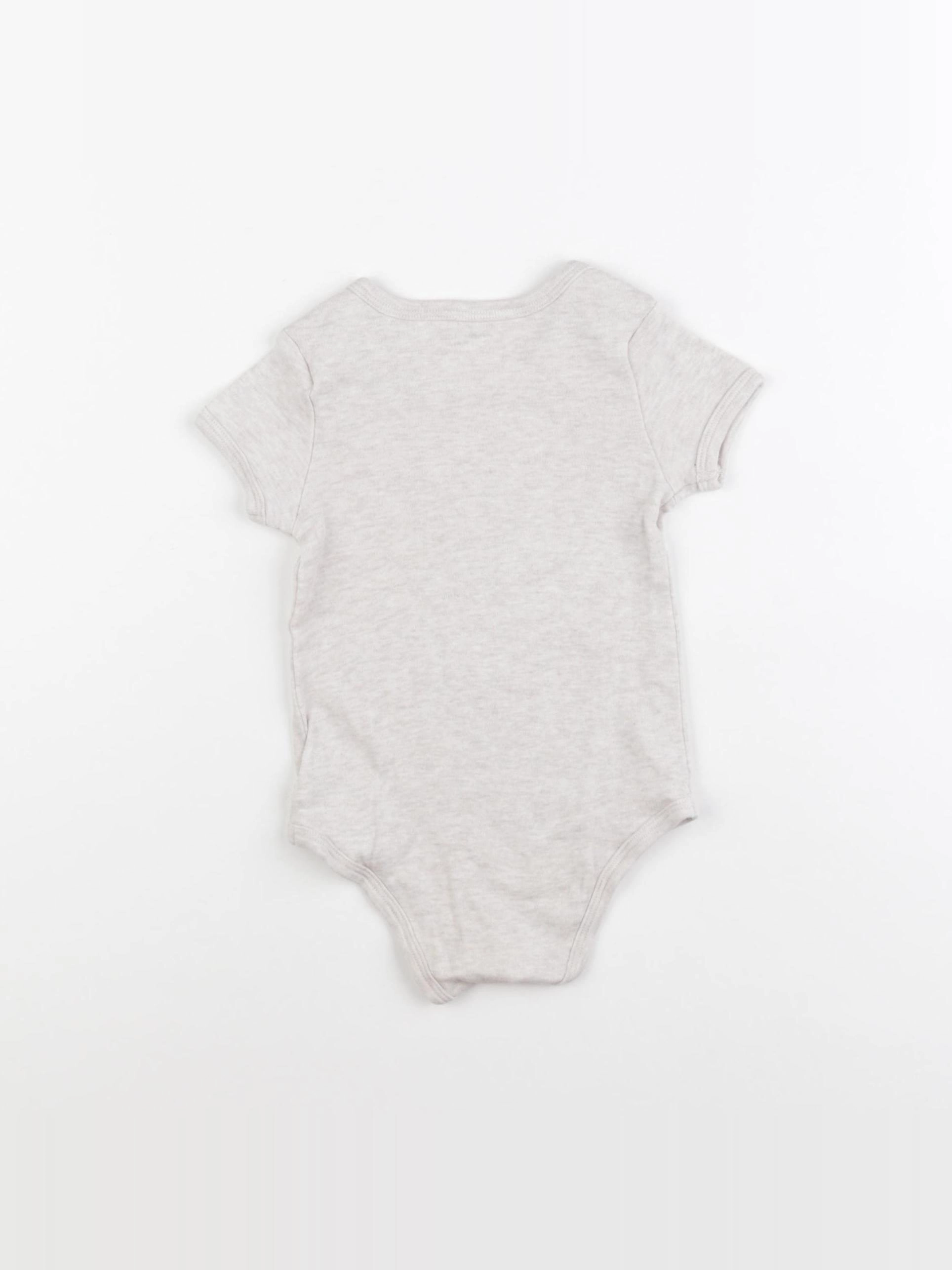 Vertbaudet - body beige - 12 mois