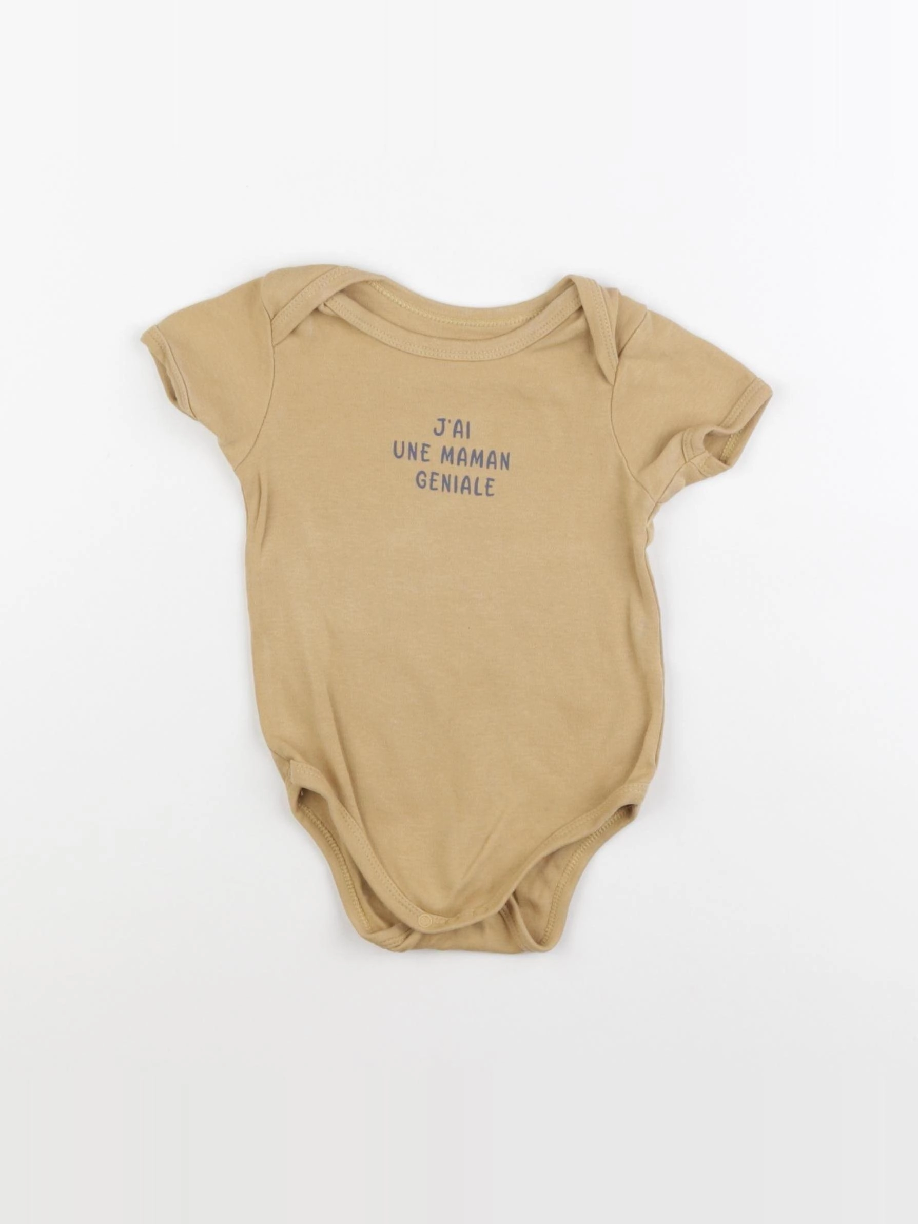 Vertbaudet - body jaune - 12 mois