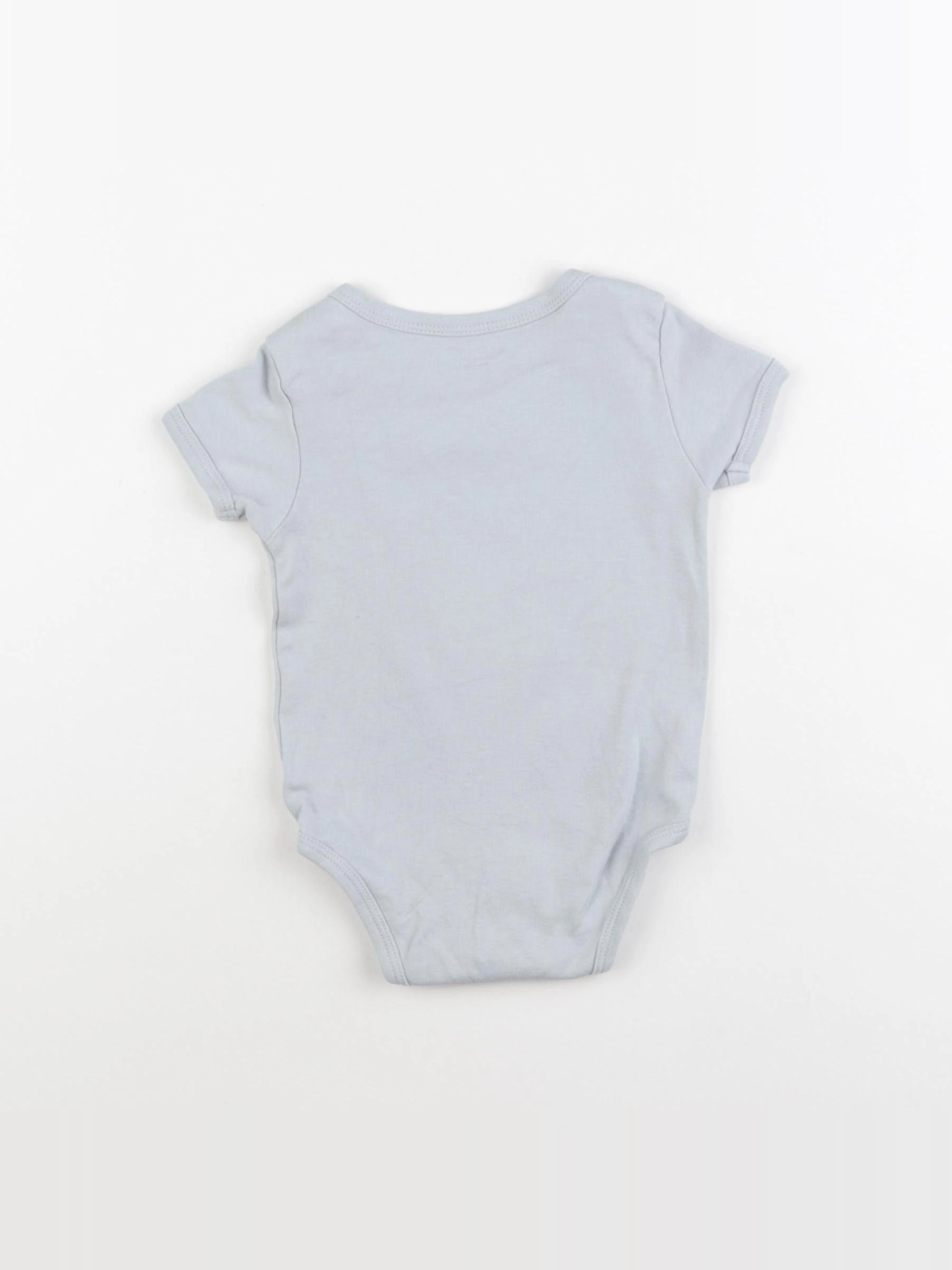 Vertbaudet - body bleu - 12 mois