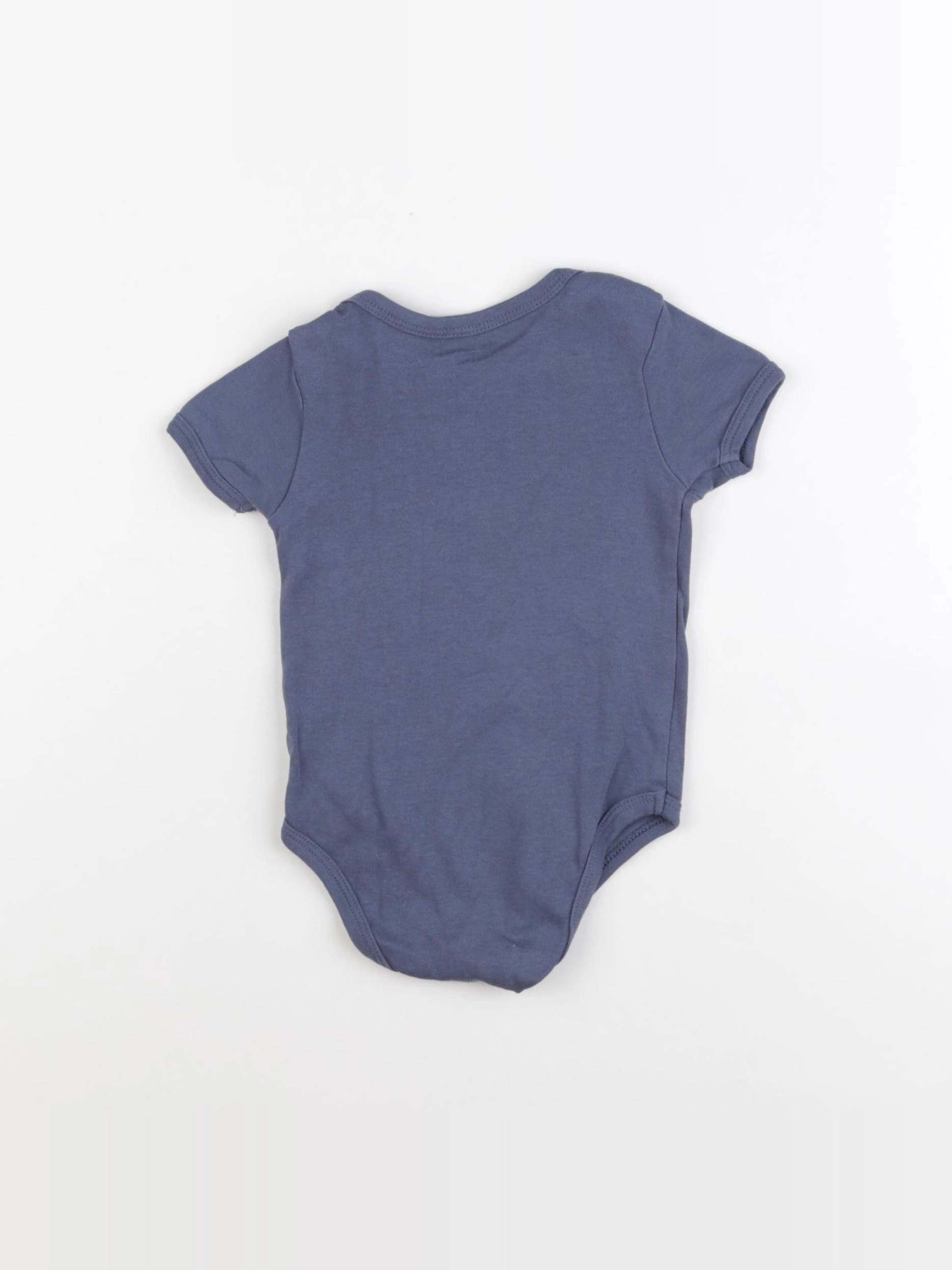 Vertbaudet - body bleu - 12 mois