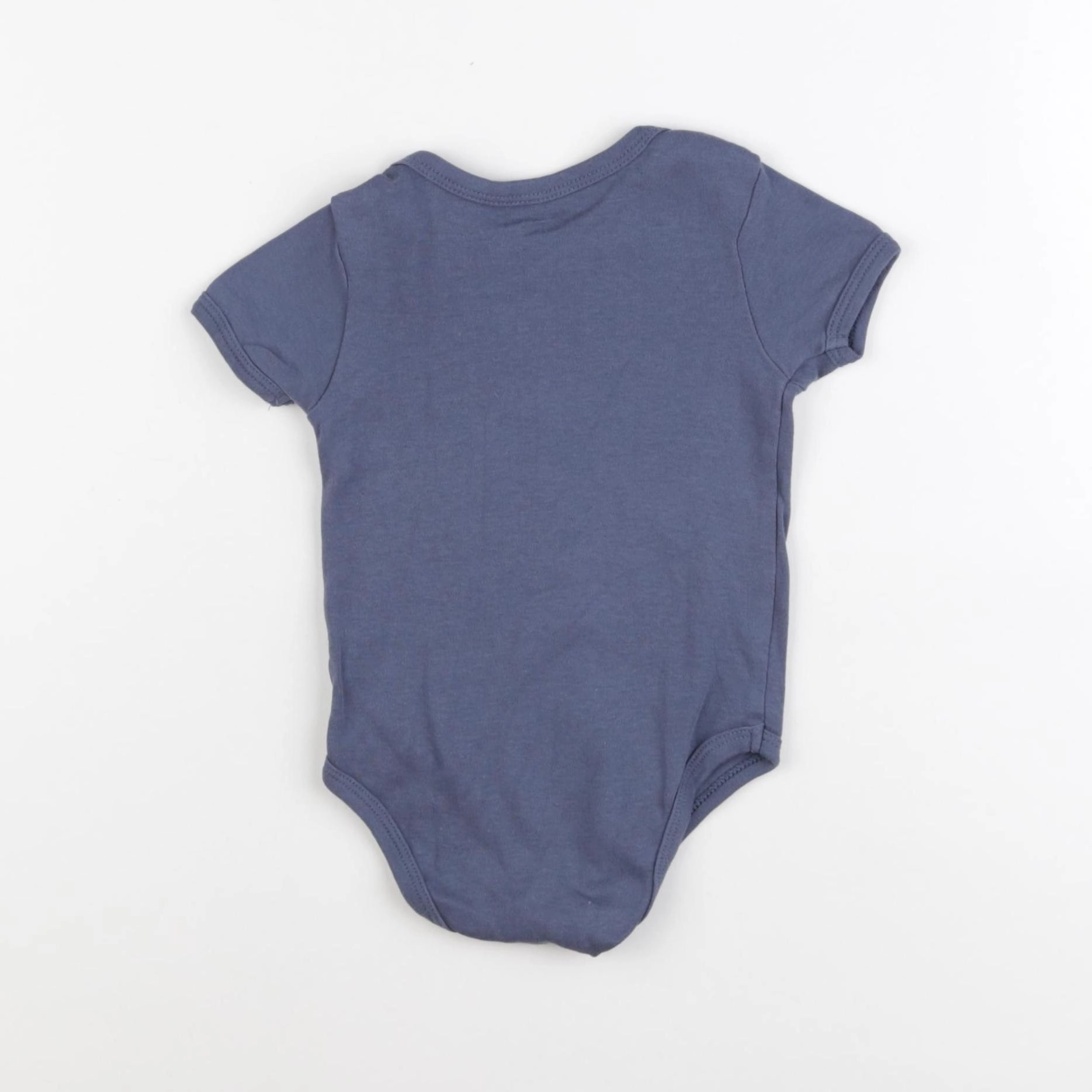 Vertbaudet - body bleu - 12 mois