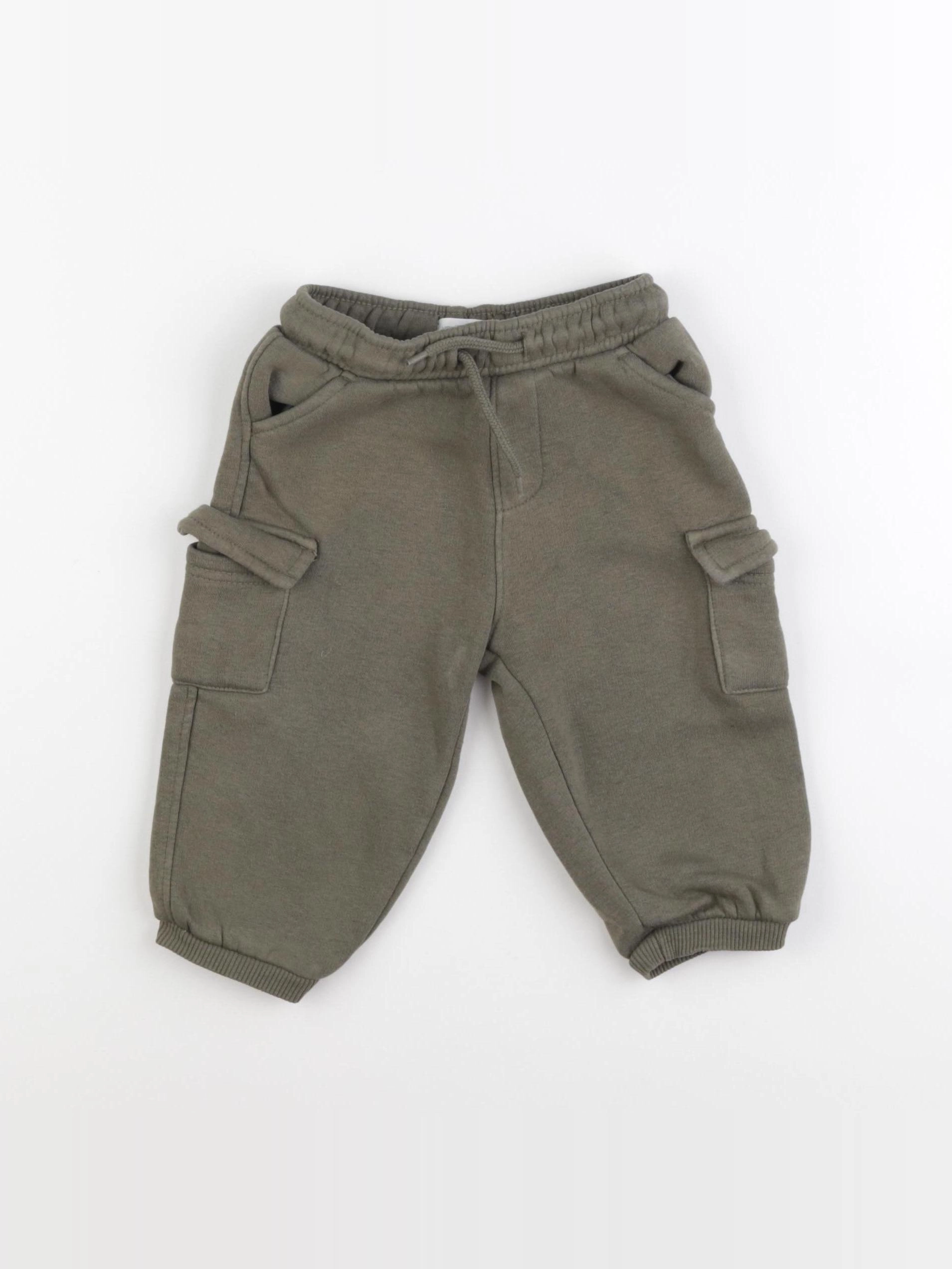 Vertbaudet - jogging vert - 12 mois