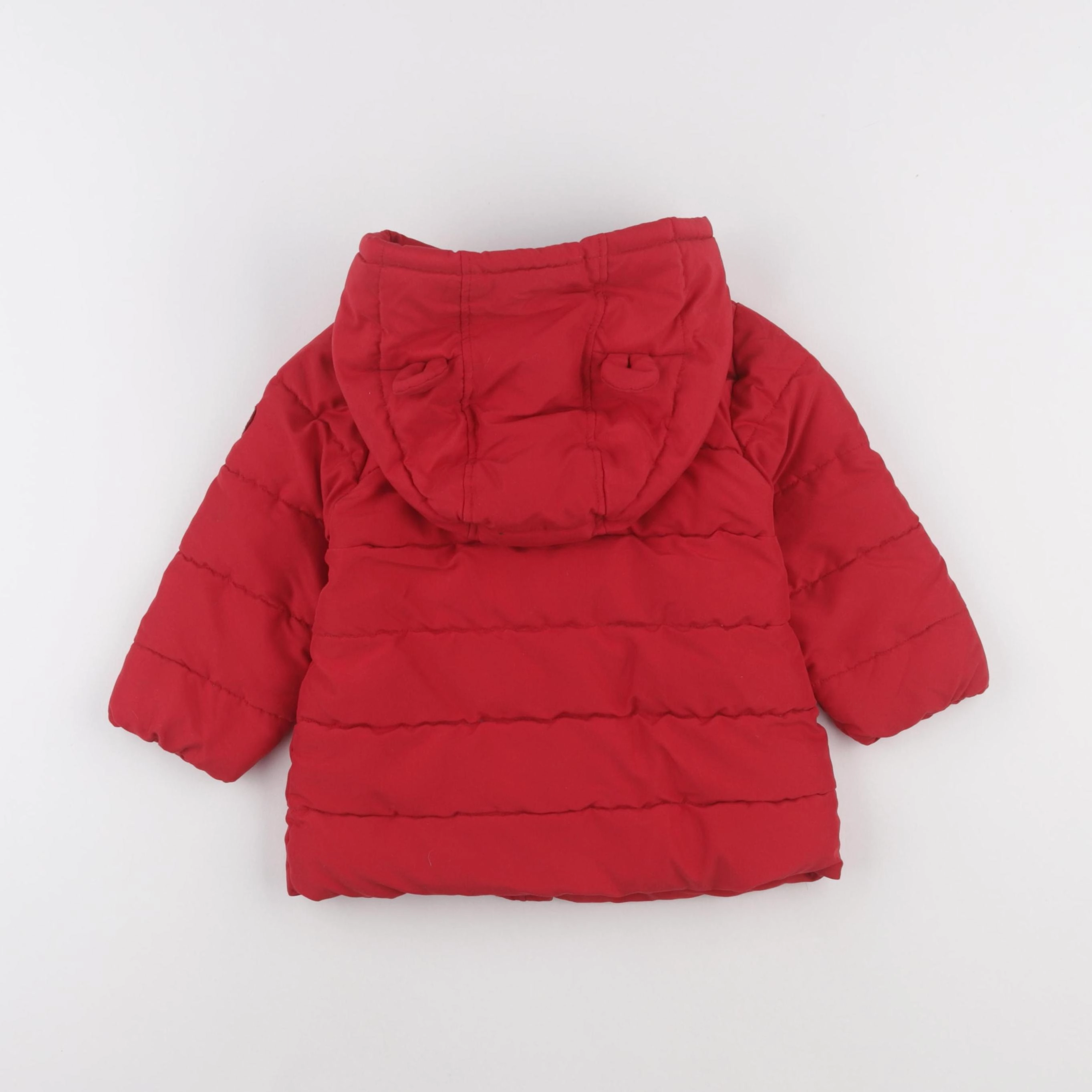 Petit Bateau - doudoune rouge - 24 mois