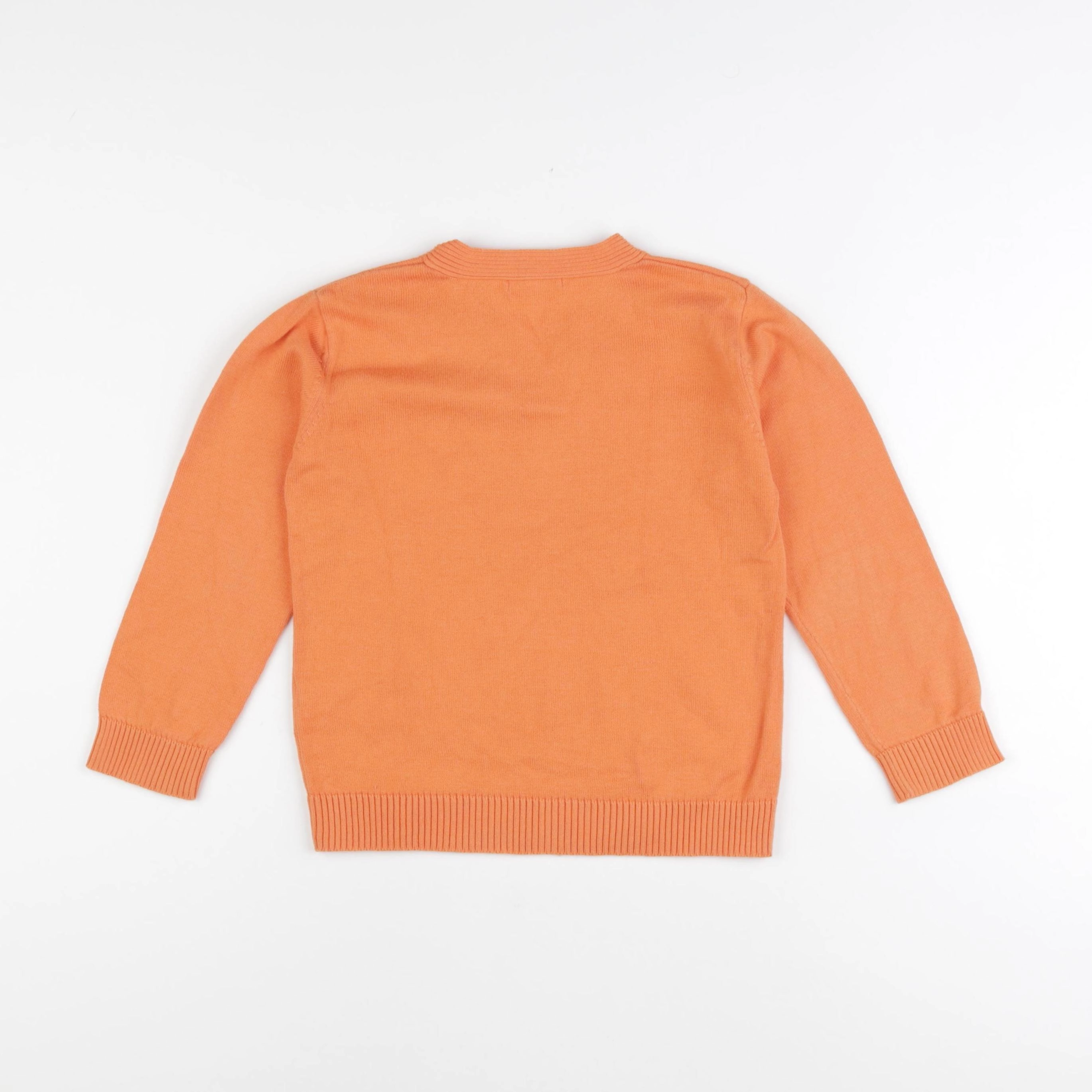 Vertbaudet - pull orange - 5 ans