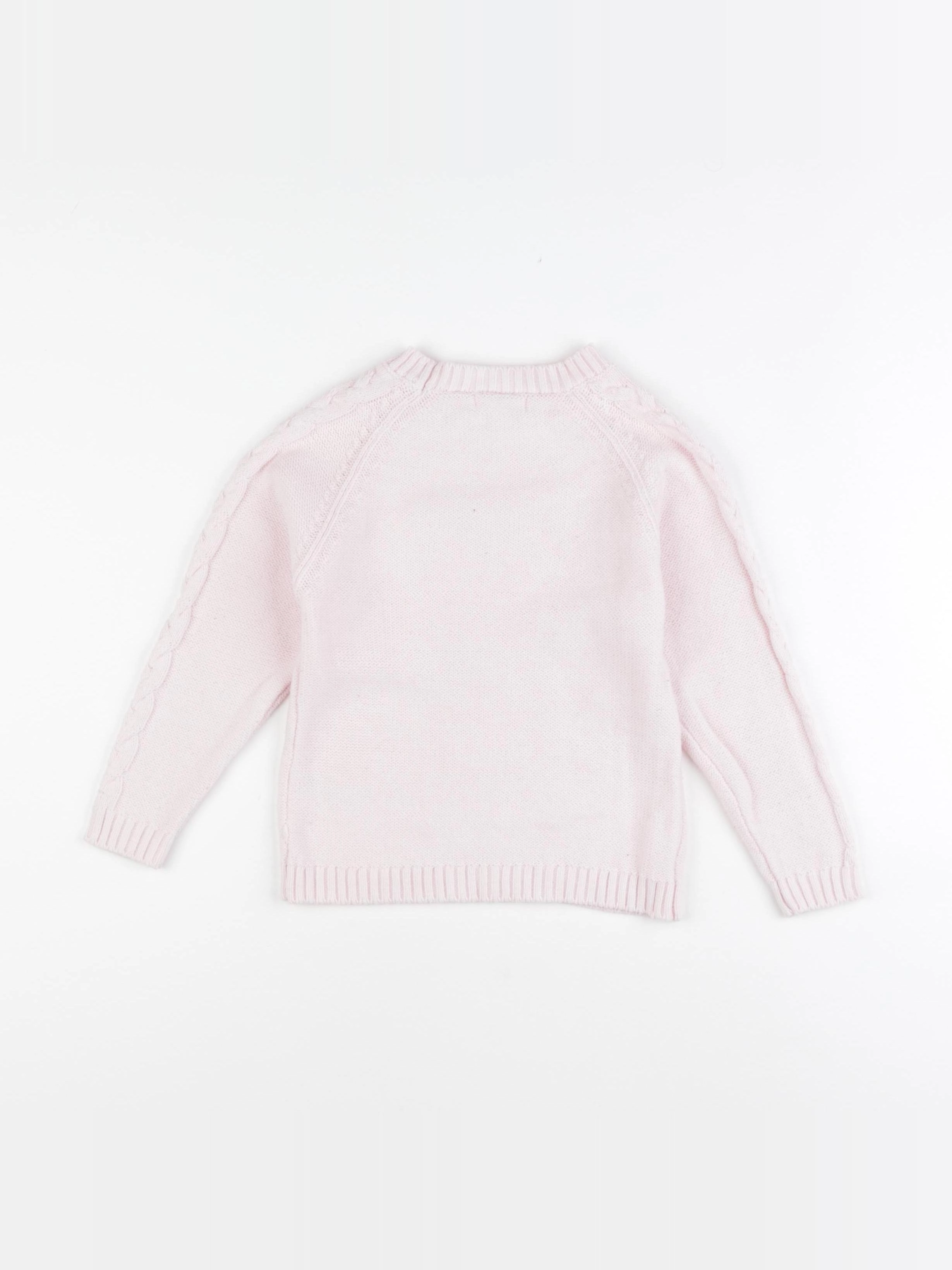 Vertbaudet - pull rose - 5 ans