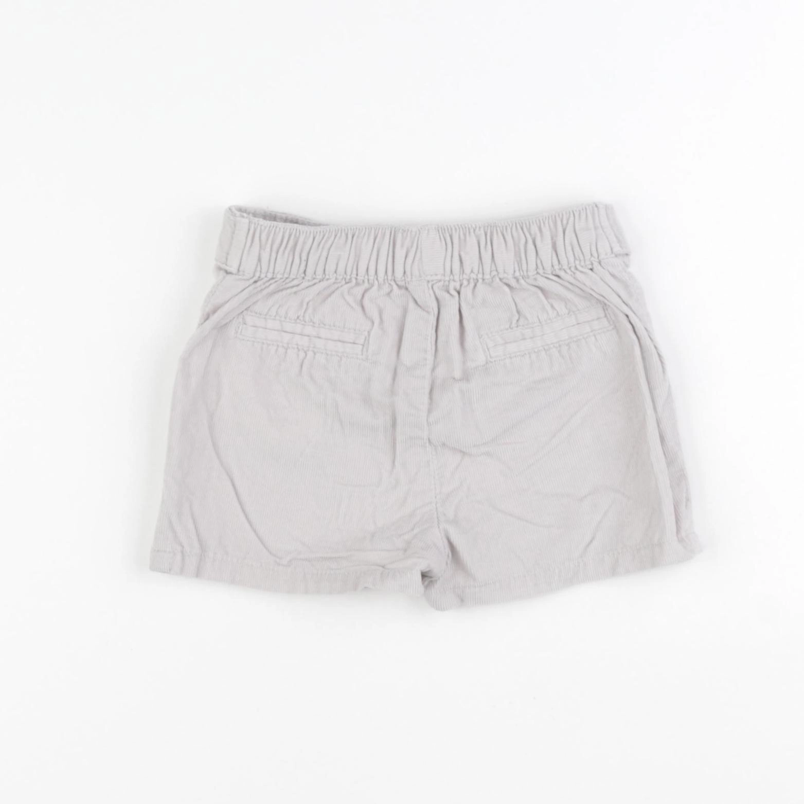 Vertbaudet - short gris, or - 24 mois