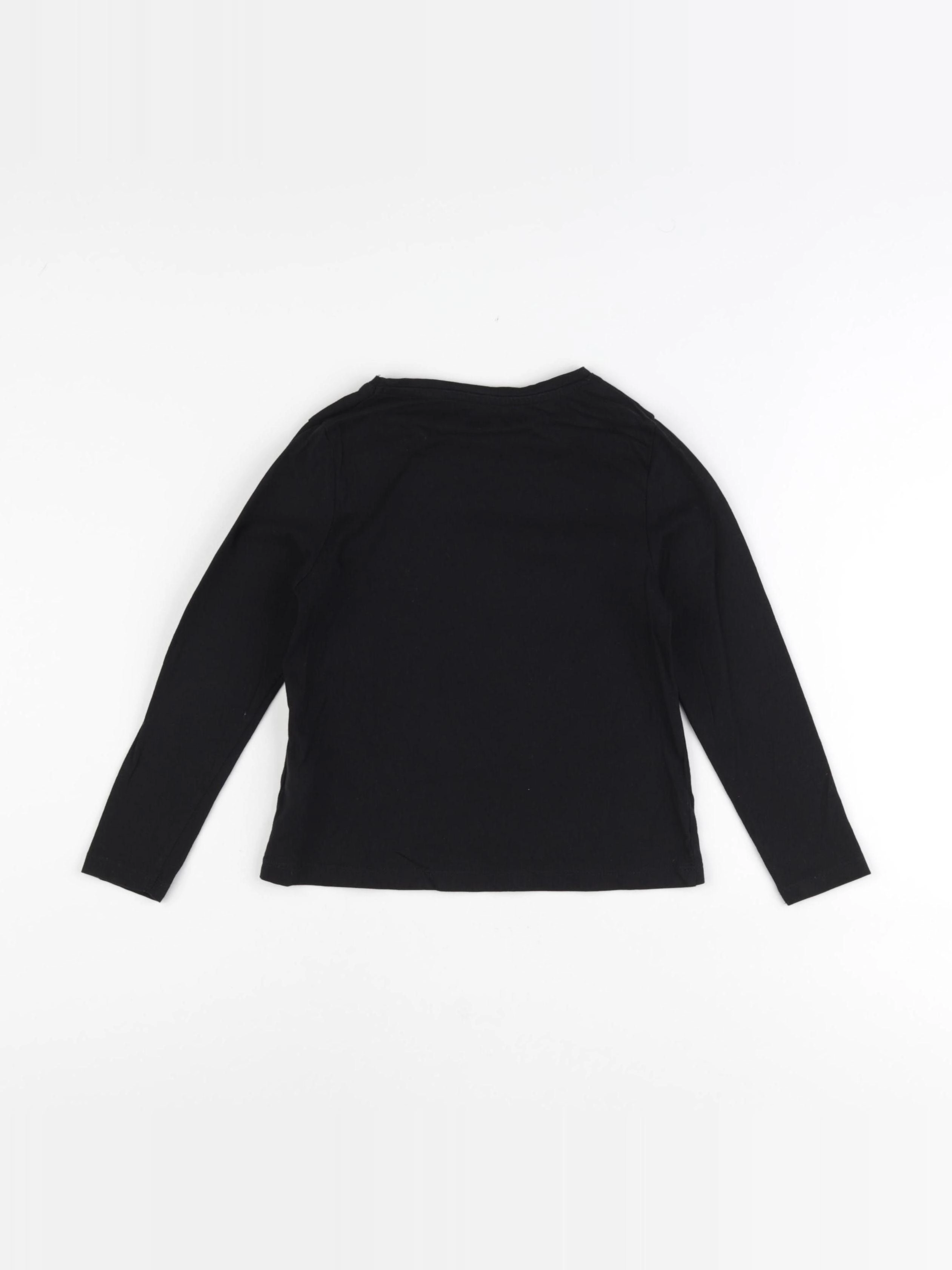 Vertbaudet - tee-shirt noir - 5 ans