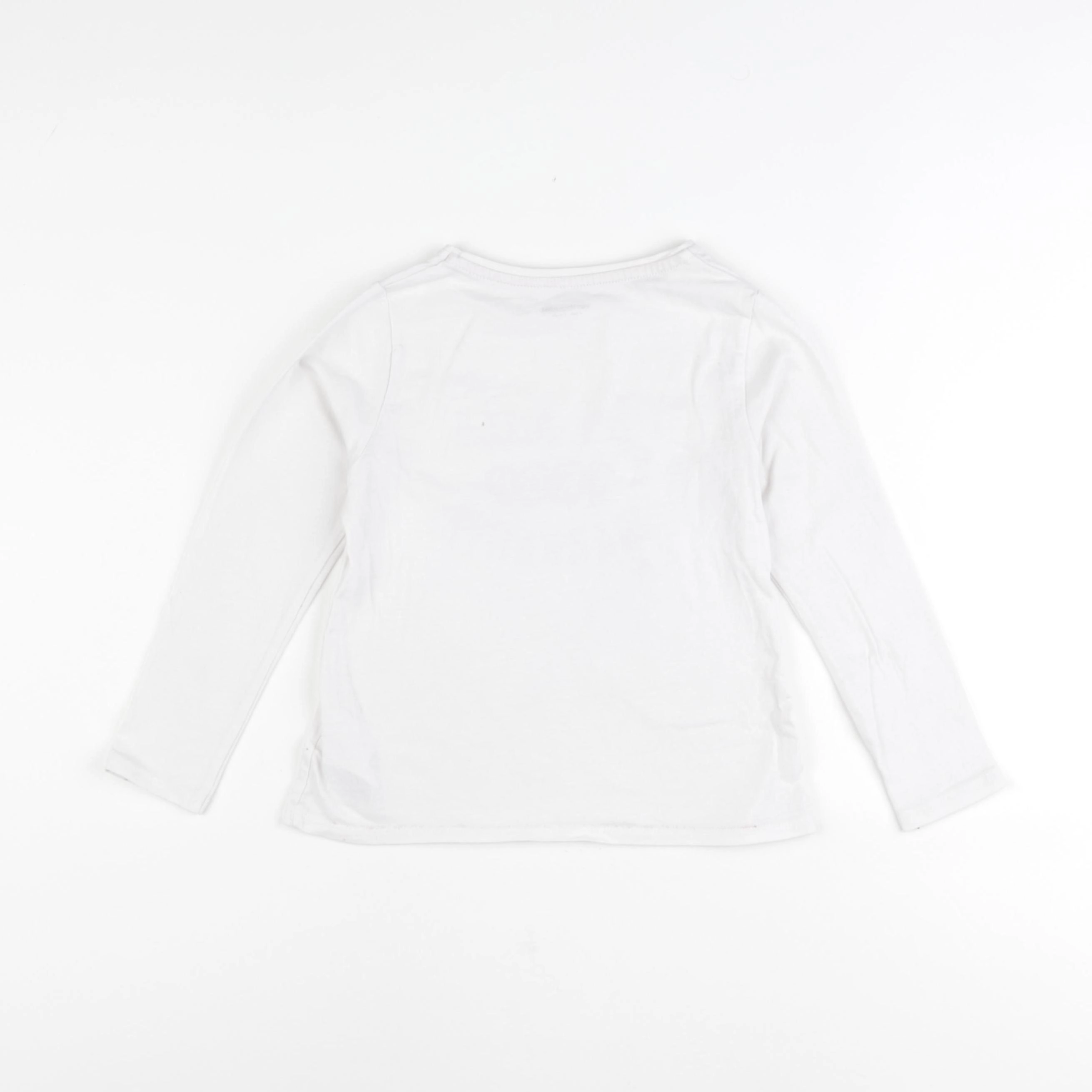 Vertbaudet - tee-shirt blanc - 6 ans