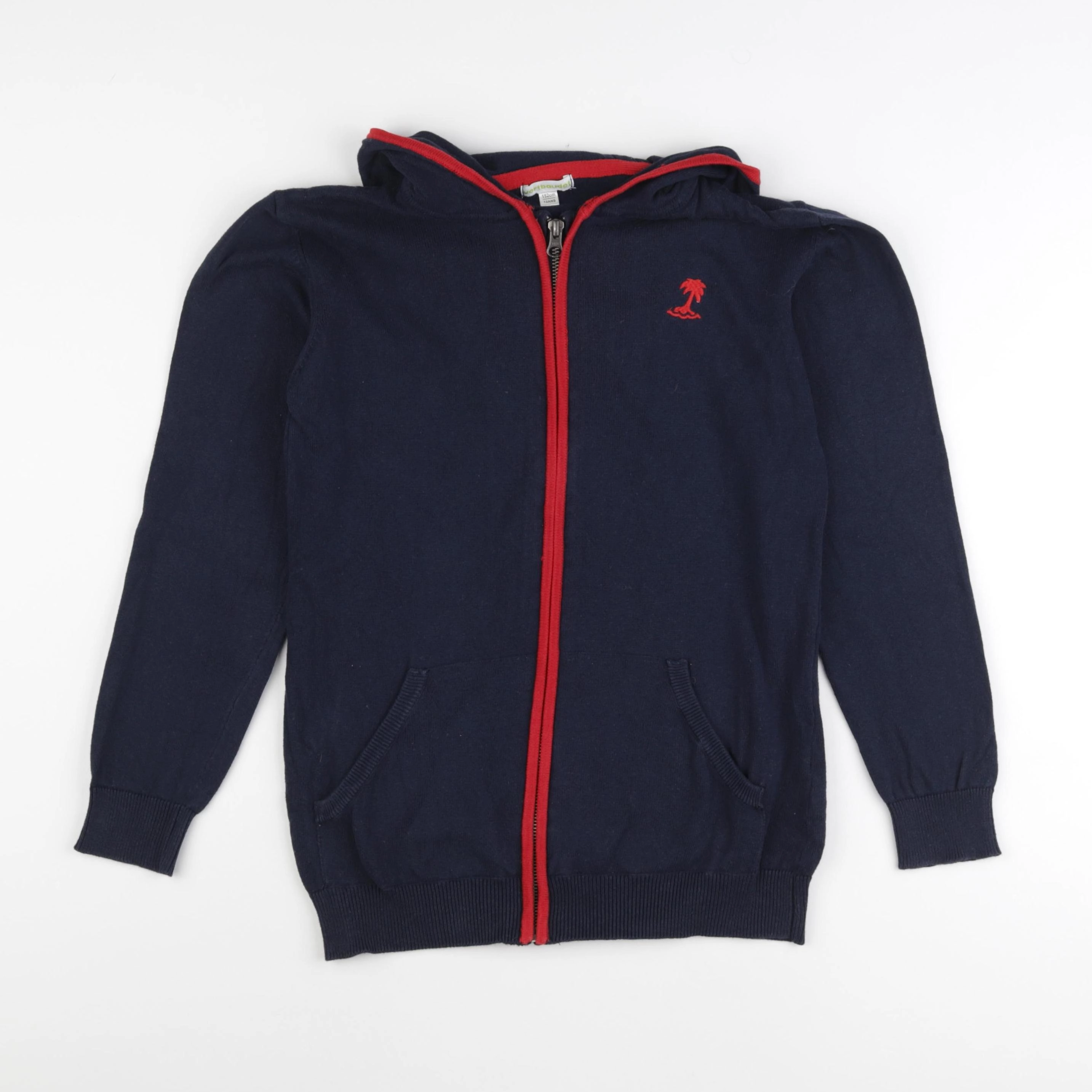 Vertbaudet - gilet bleu - 12 ans