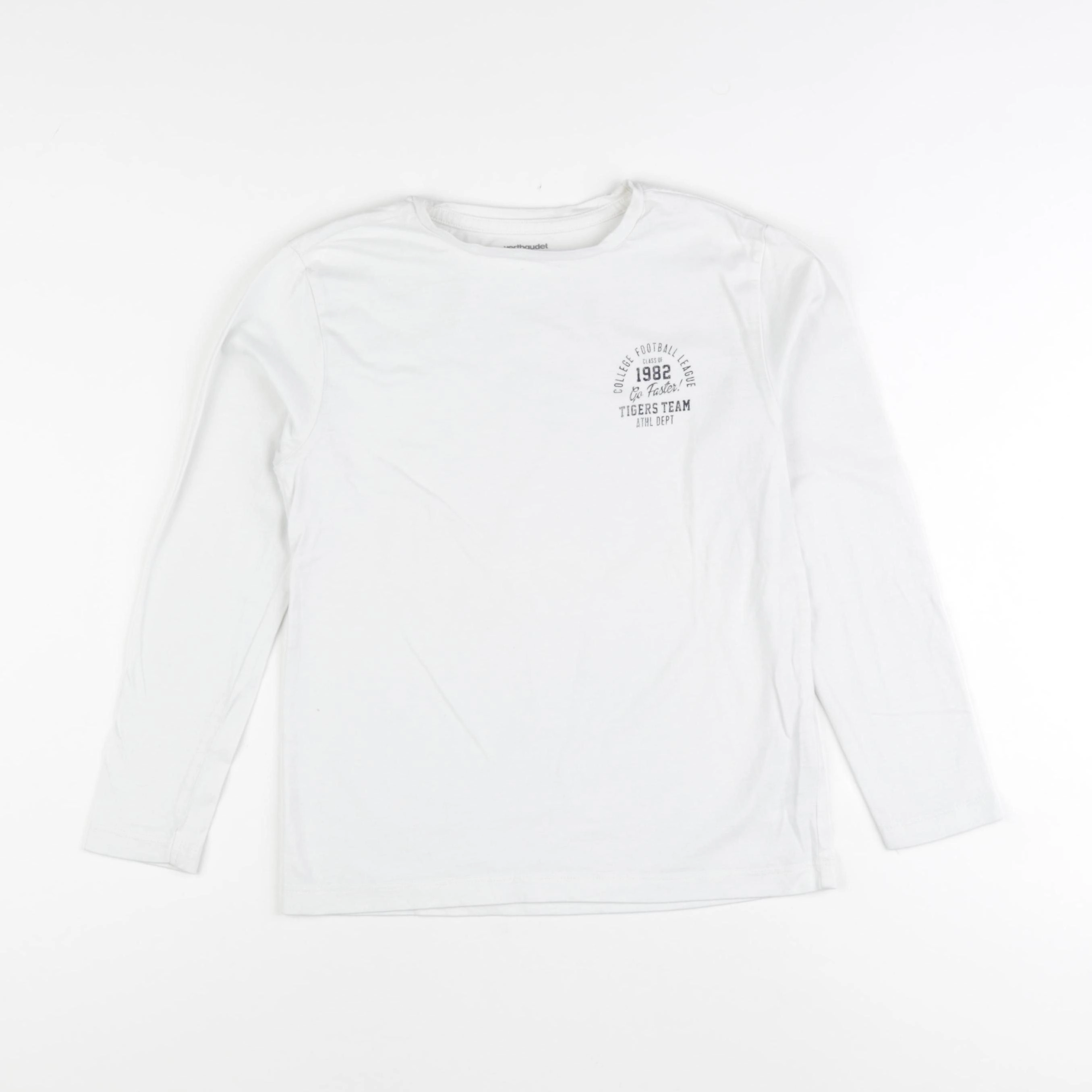 Vertbaudet - tee-shirt blanc - 8 ans