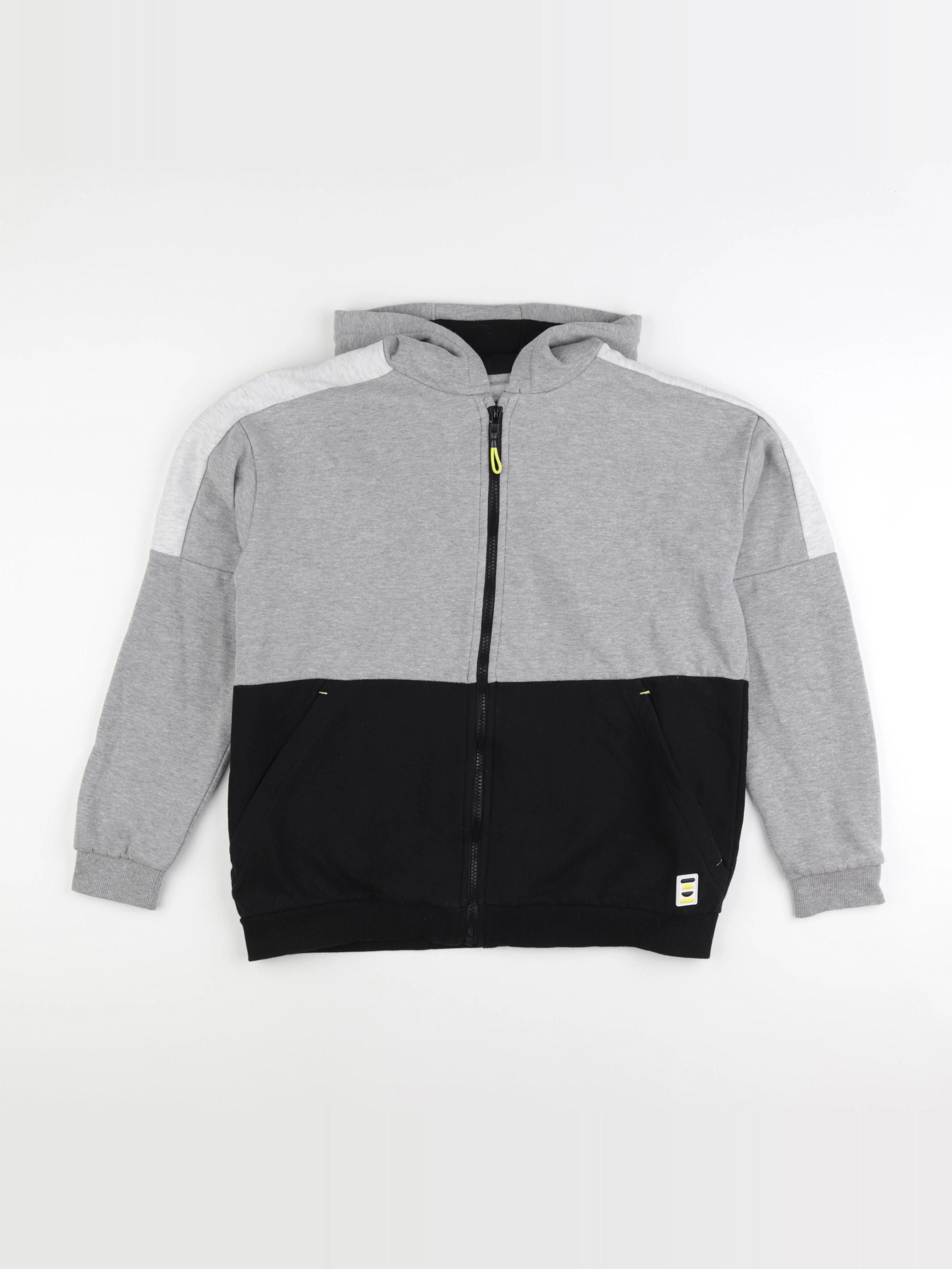 Vertbaudet - sweat gris - 14 ans