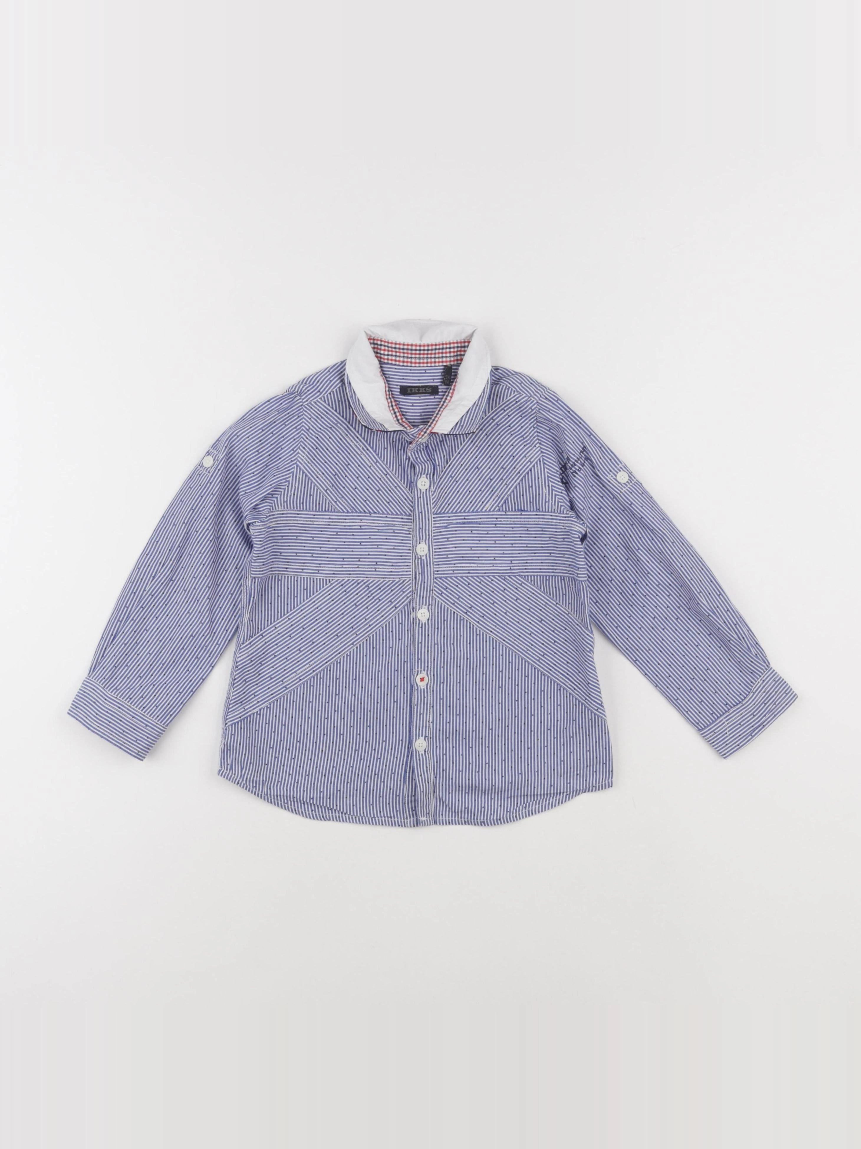 IKKS - chemise bleu - 3 ans