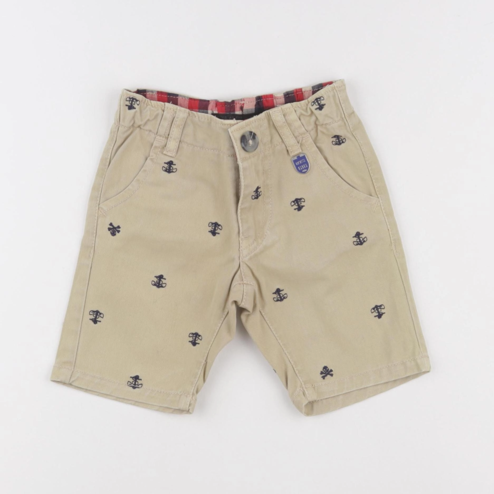 IKKS - short beige - 3 ans