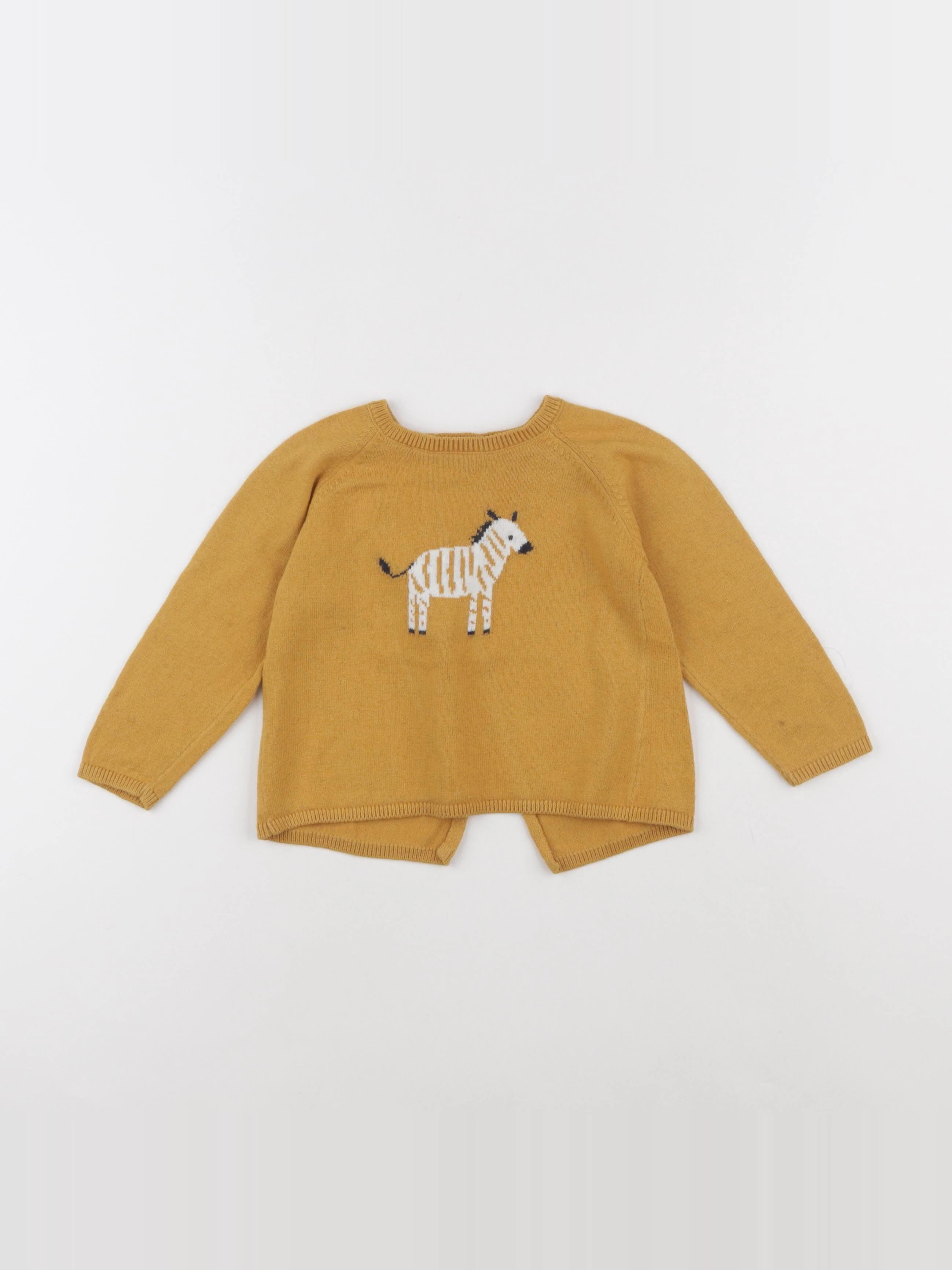 Boutchou - pull jaune - 18 mois