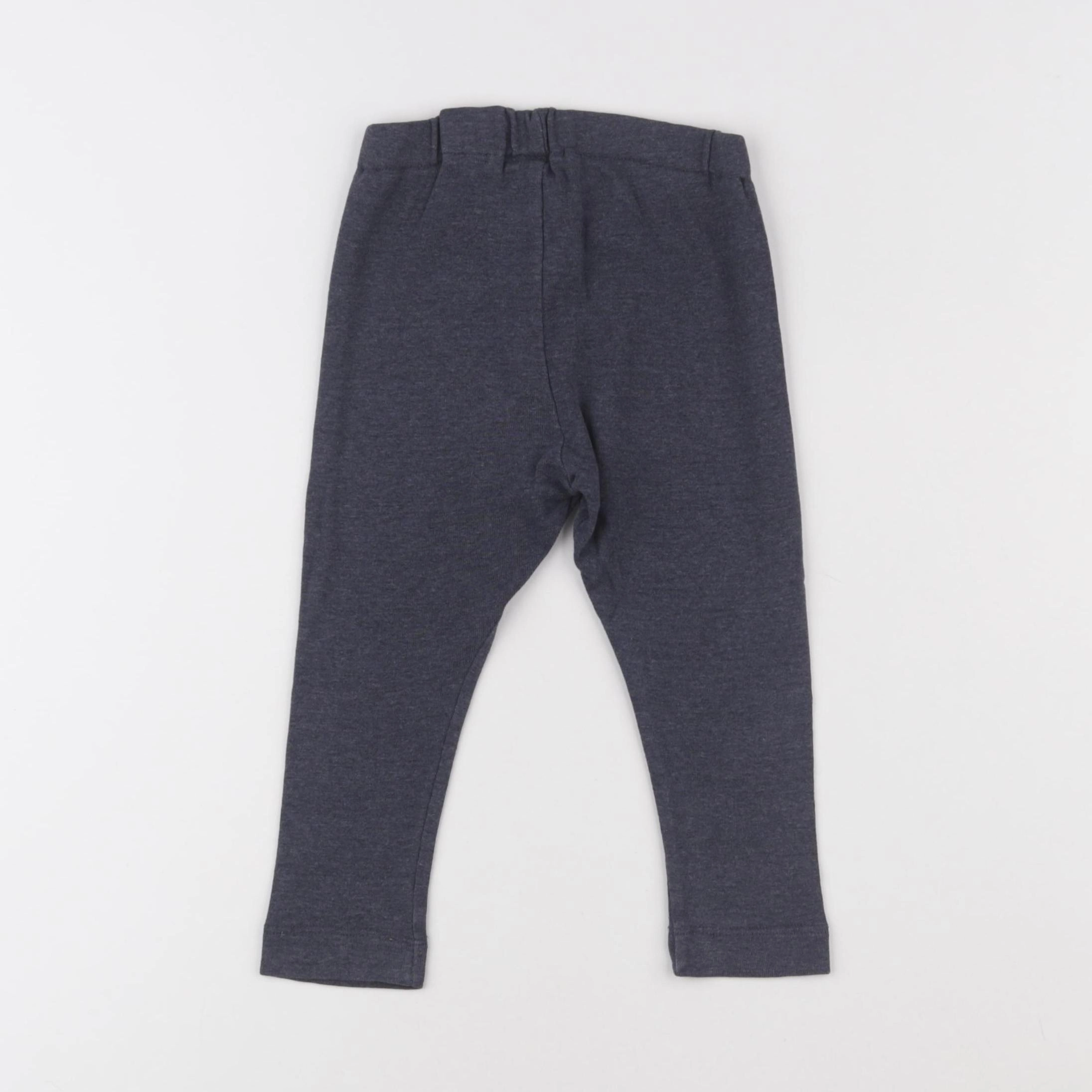 H&M - legging bleu - 12/18 mois