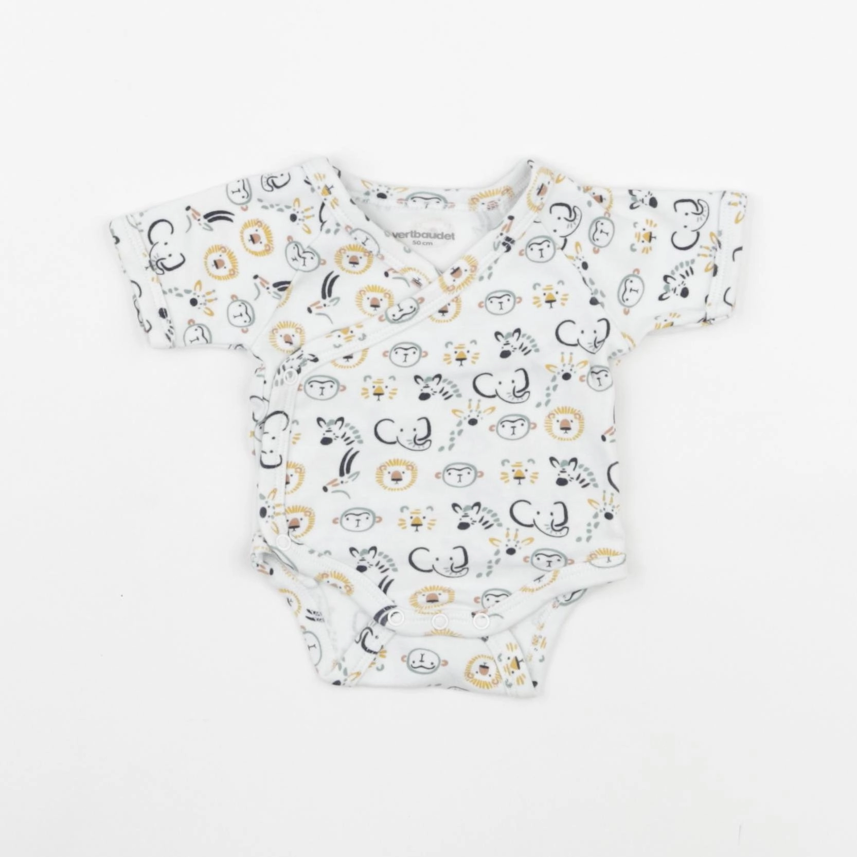 Vertbaudet - body multicolore - 0 mois