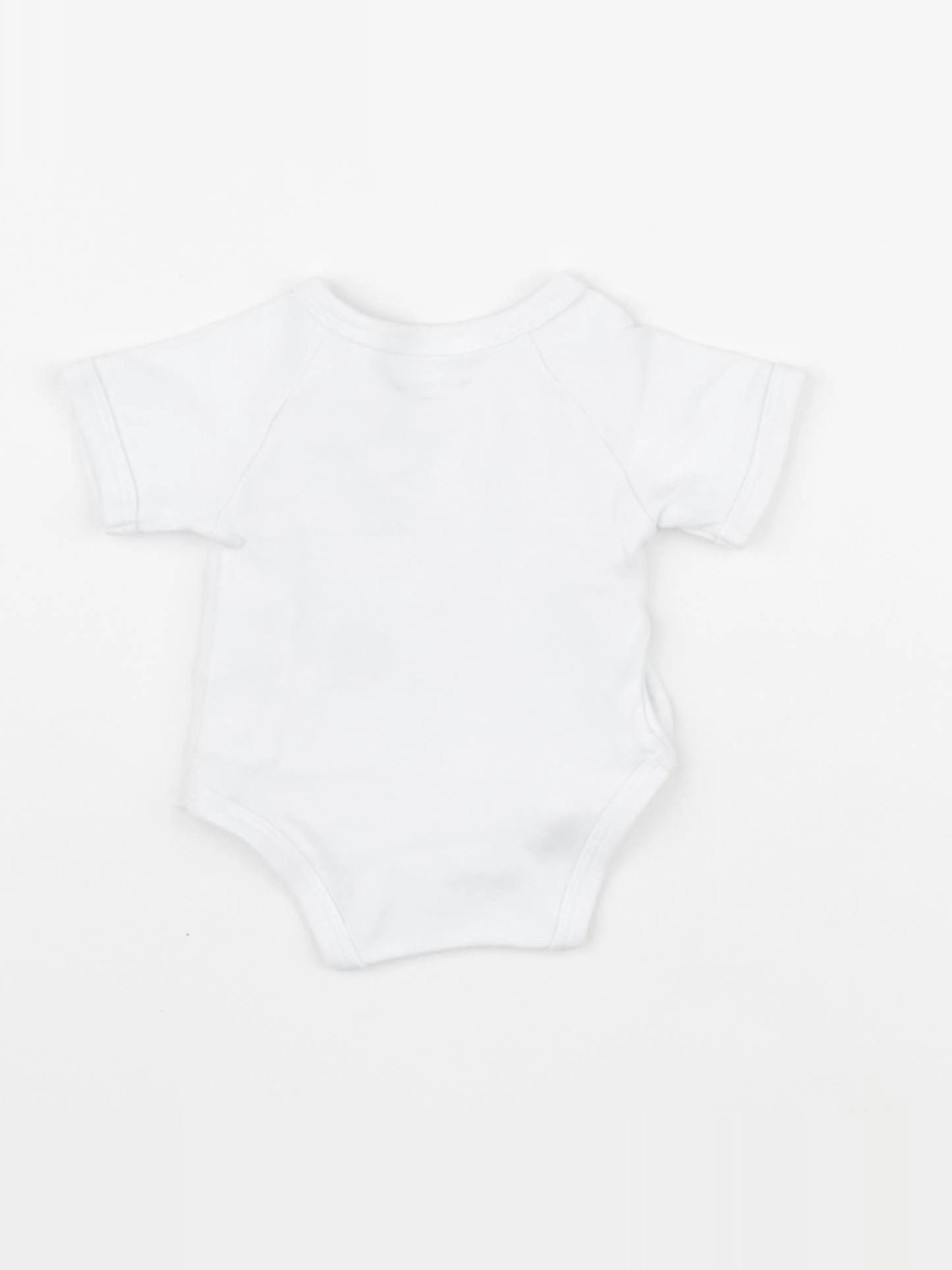 Vertbaudet - body blanc - 0 mois