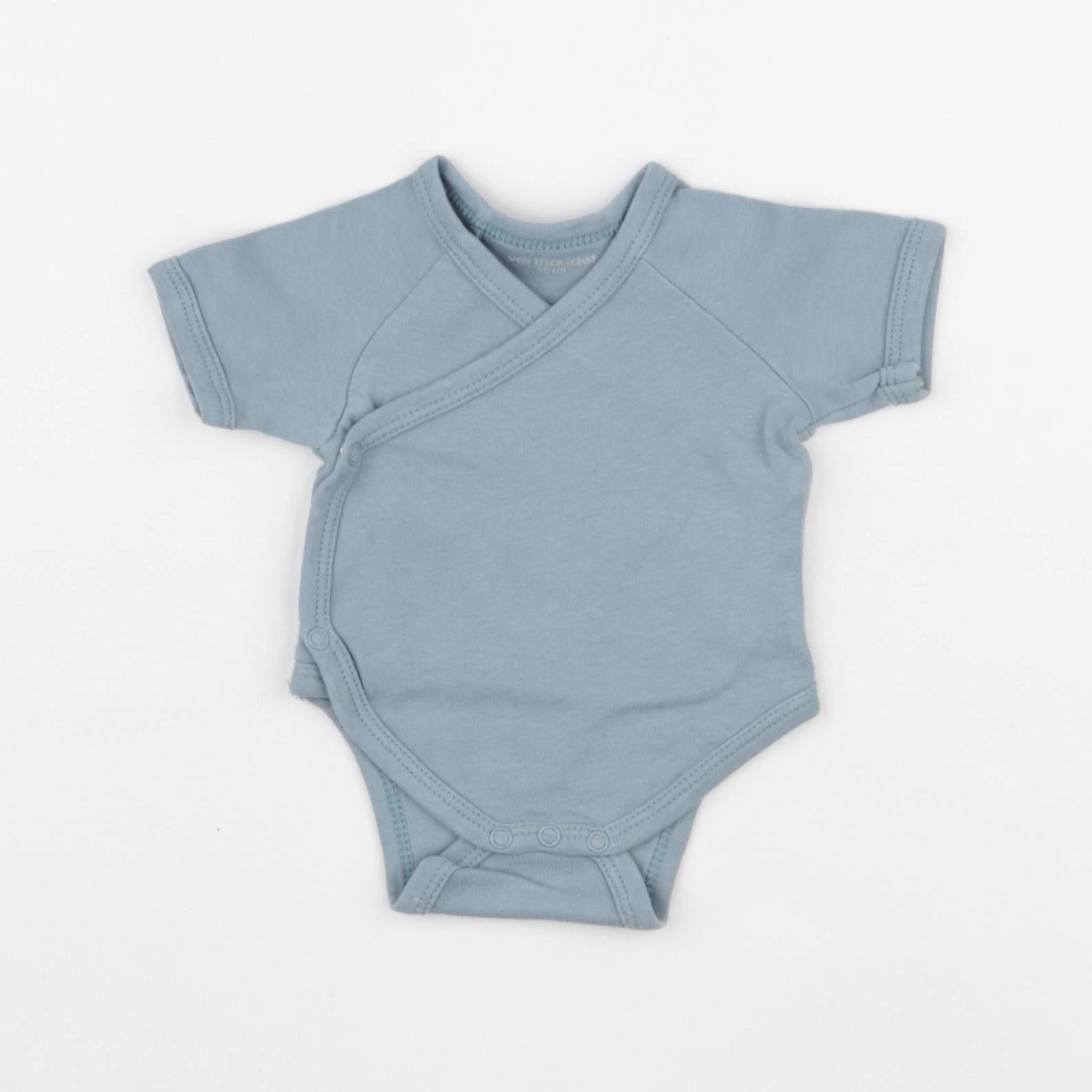 Vertbaudet - body bleu - 0 mois