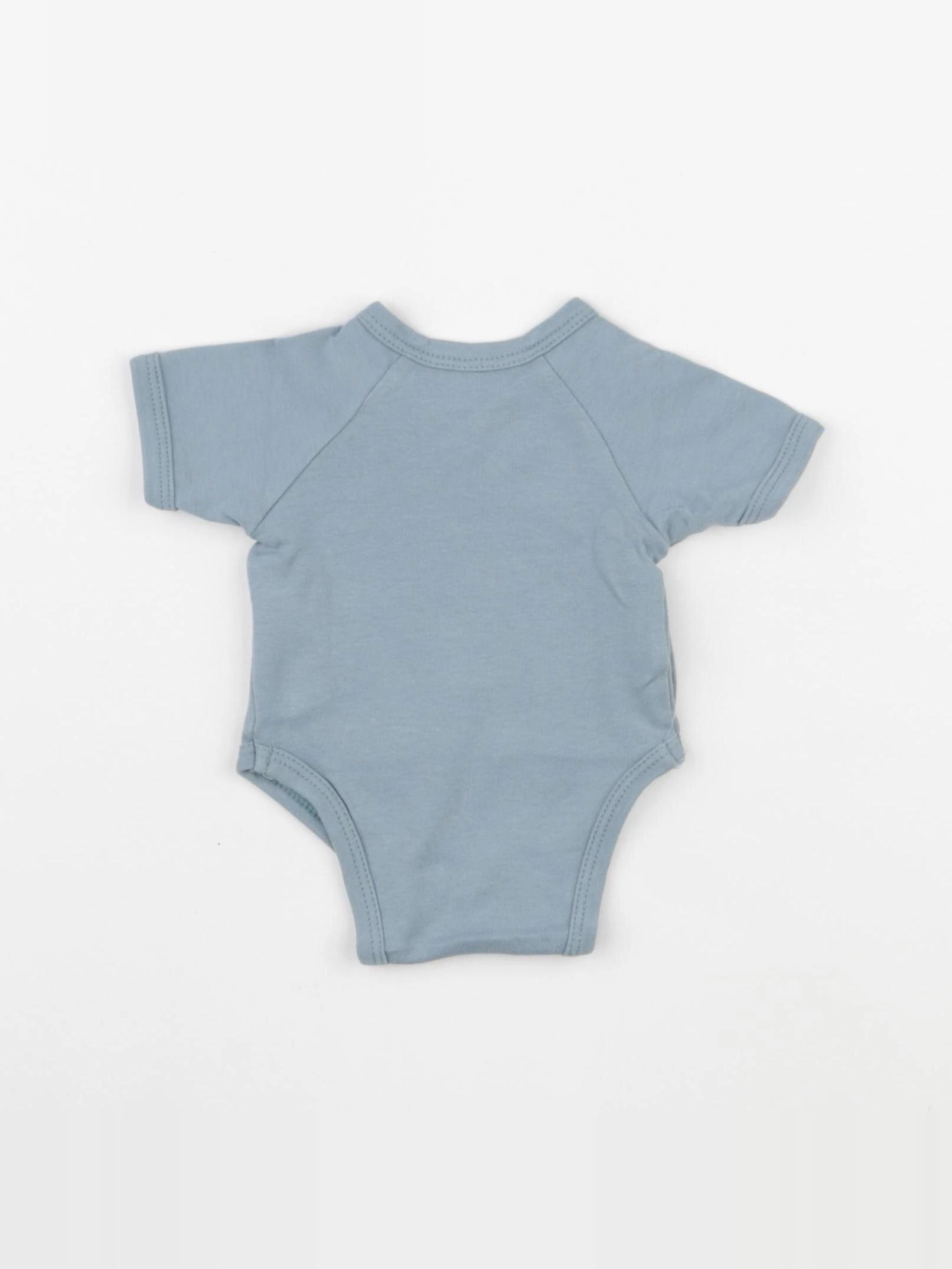 Vertbaudet - body bleu - 0 mois