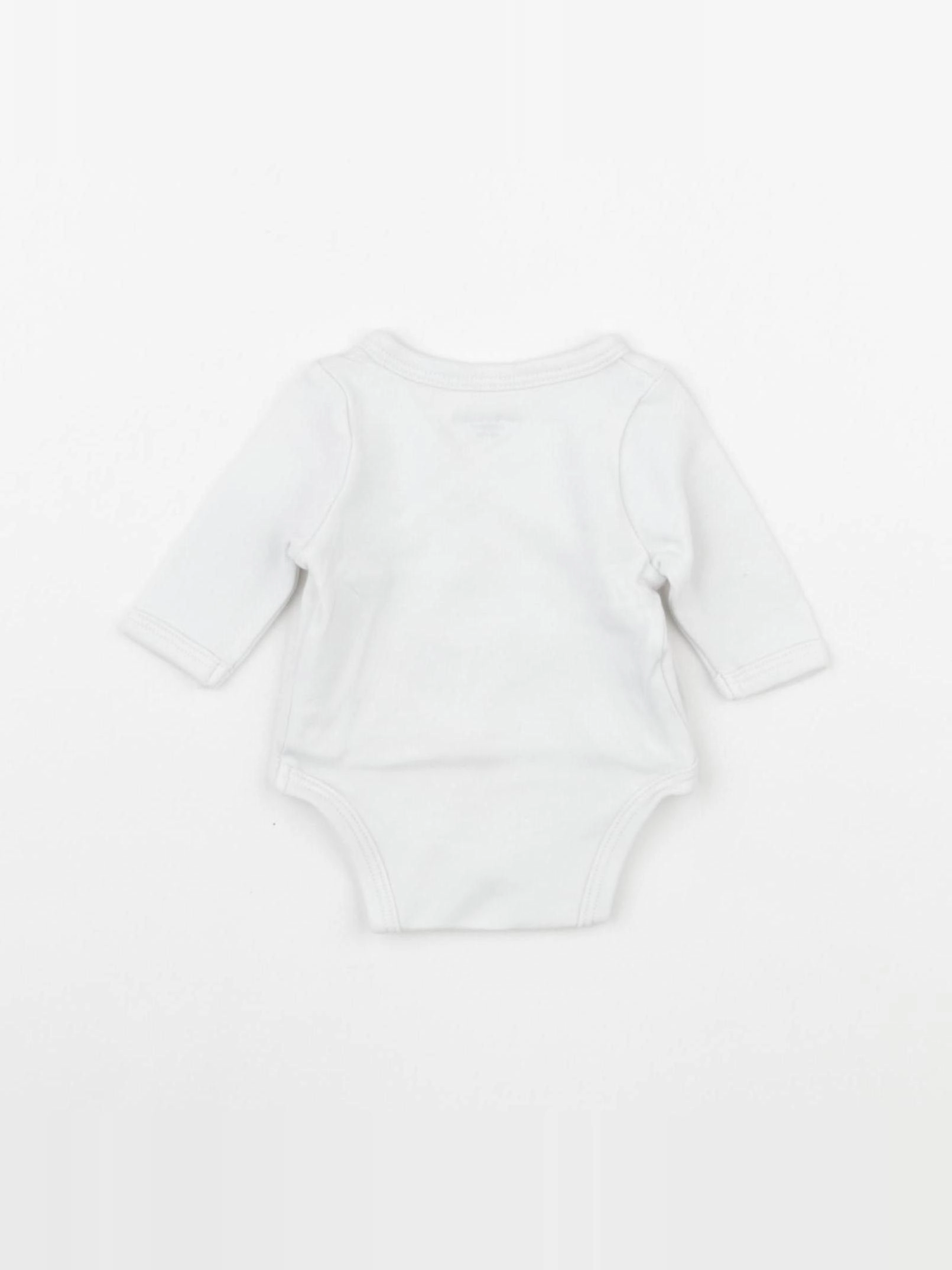 Vertbaudet - body blanc - 0 mois