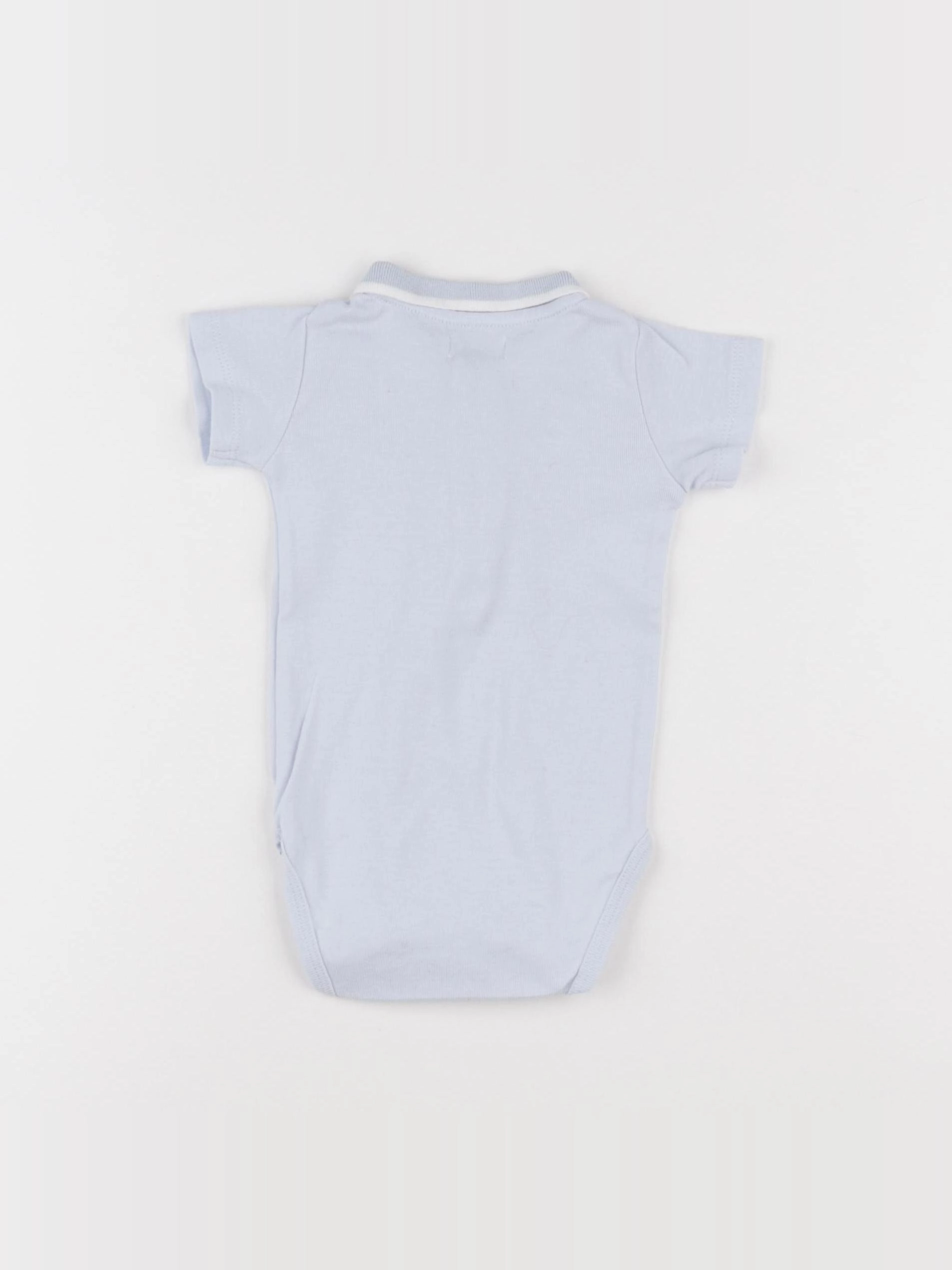 Boutchou - body à col bleu - 9 mois