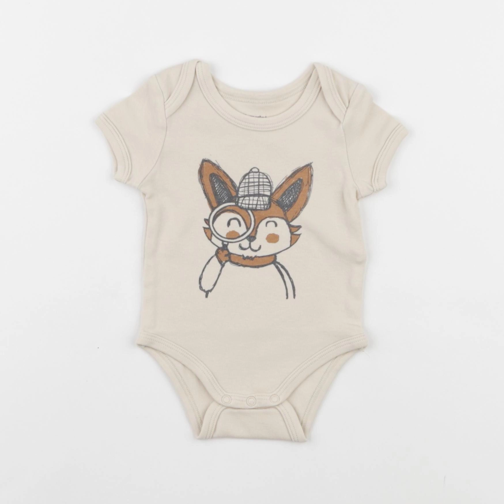 Vertbaudet - body beige - 3 mois