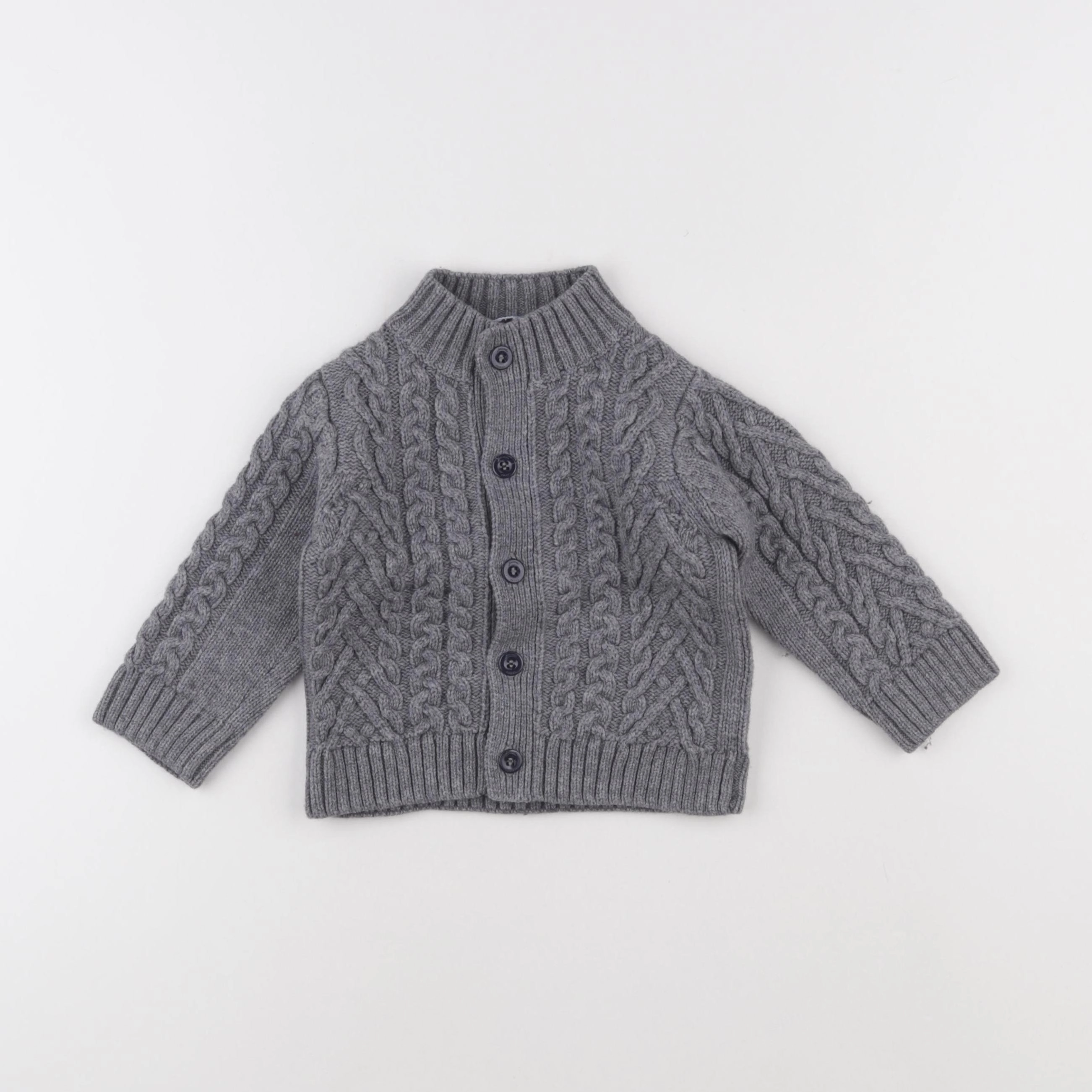 Jacadi - gilet gris - 18 mois