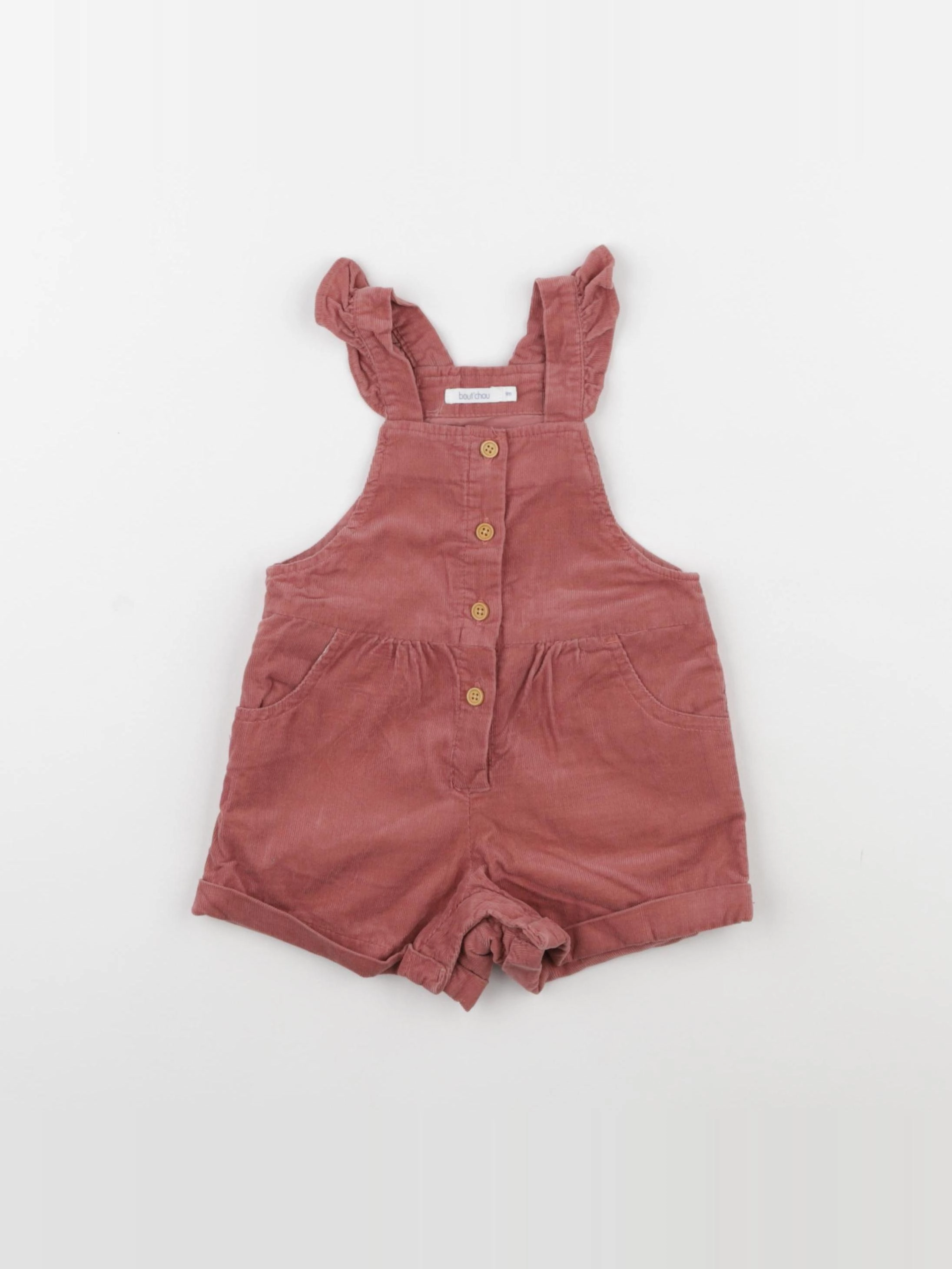 Boutchou - salopette rose - 9 mois