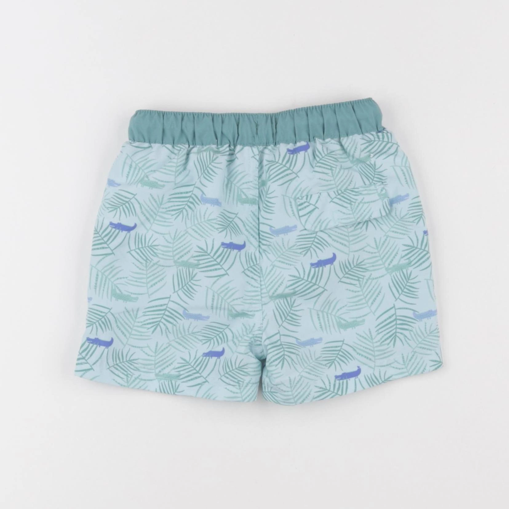 Vertbaudet - maillot de bain vert - 12 mois