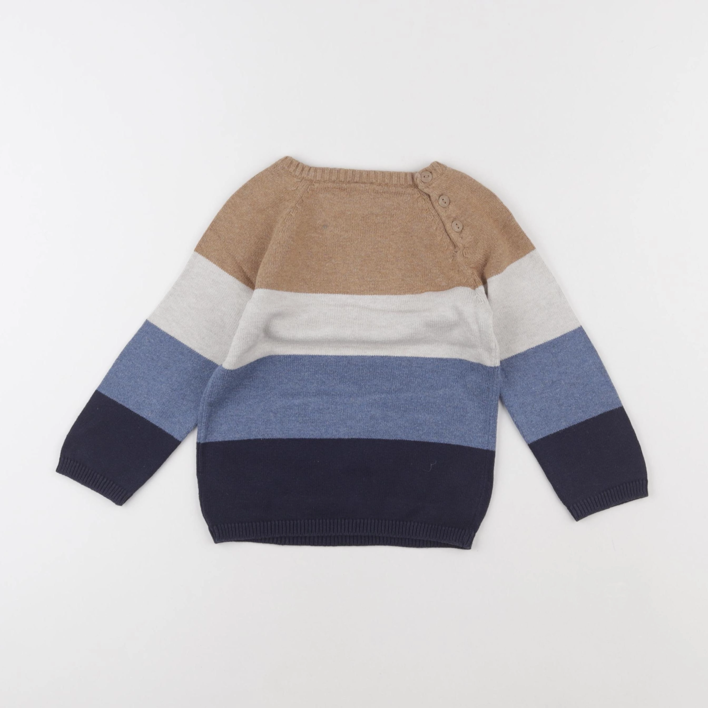 H&M - pull marron - 18/24 mois