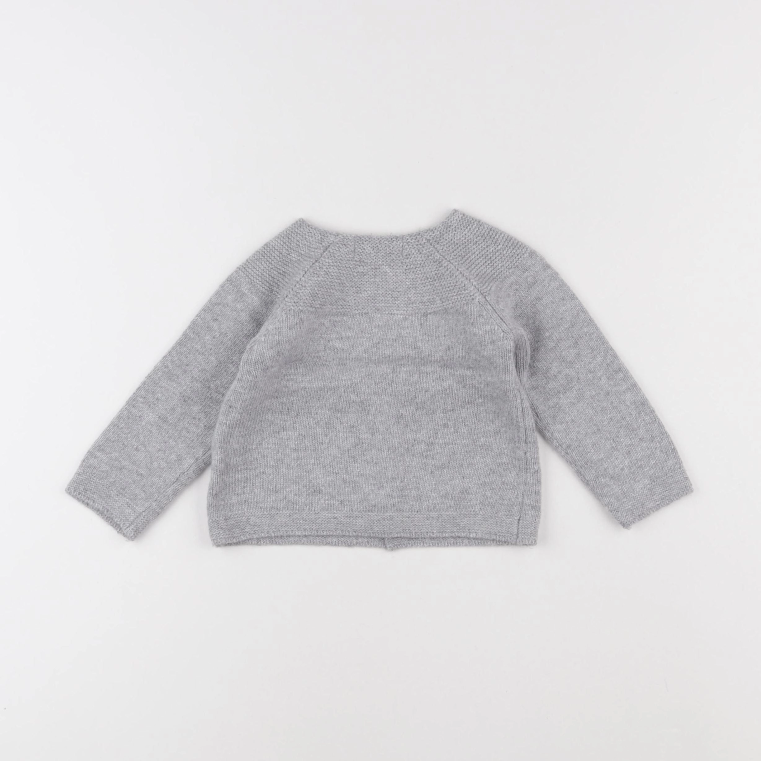 Cyrillus - gilet gris - 12 mois