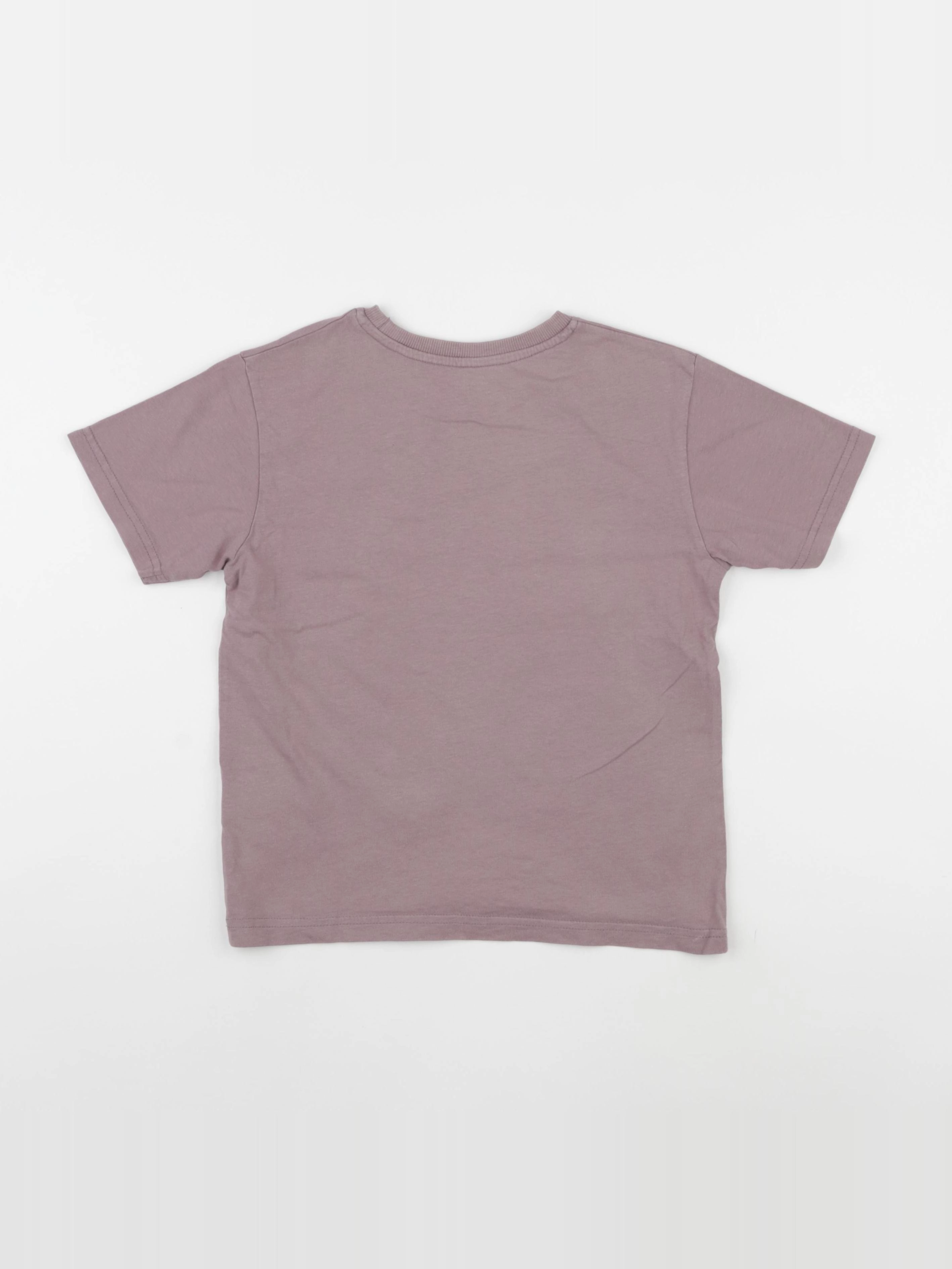 Vertbaudet - tee-shirt violet - 8 ans