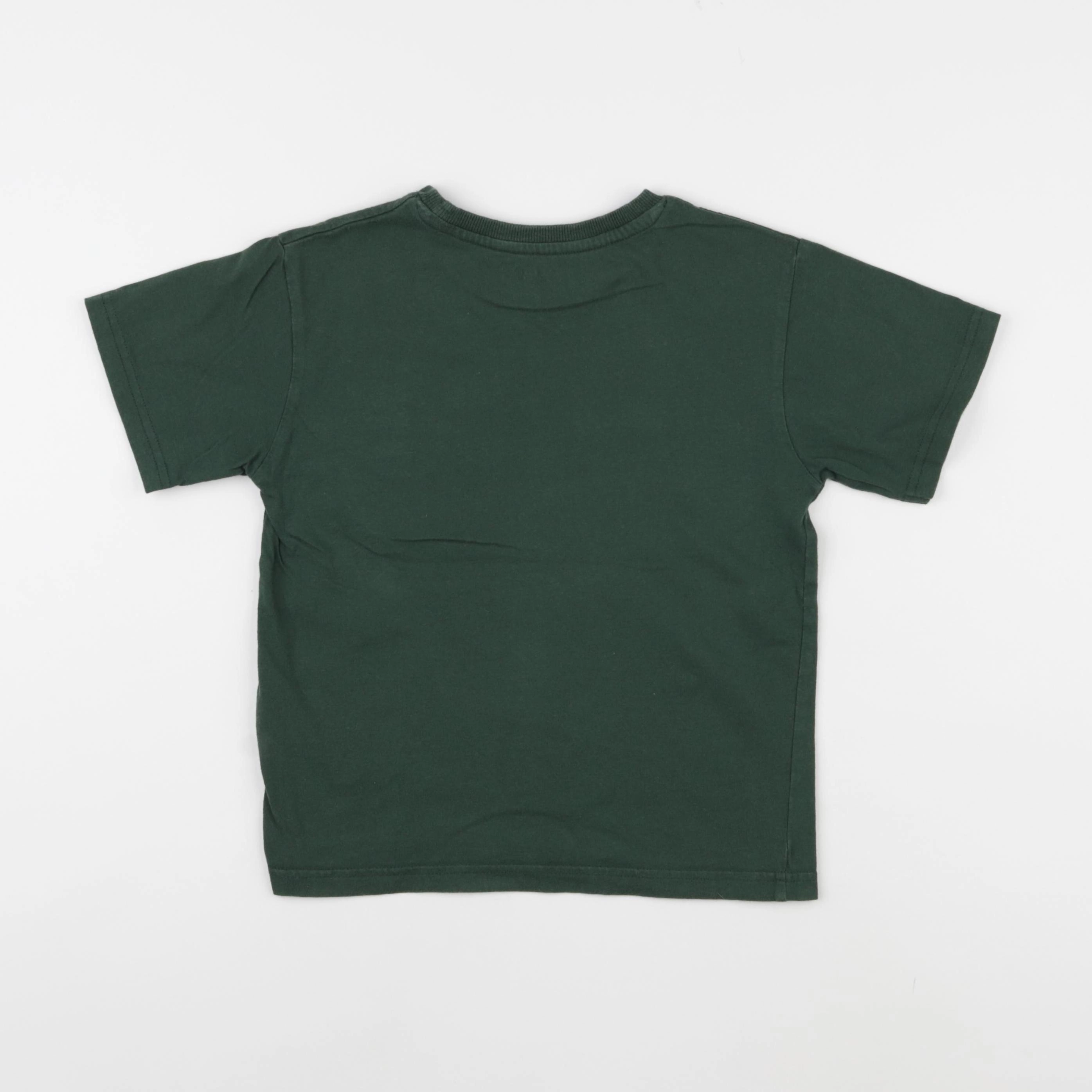 Vertbaudet - tee-shirt vert - 8 ans