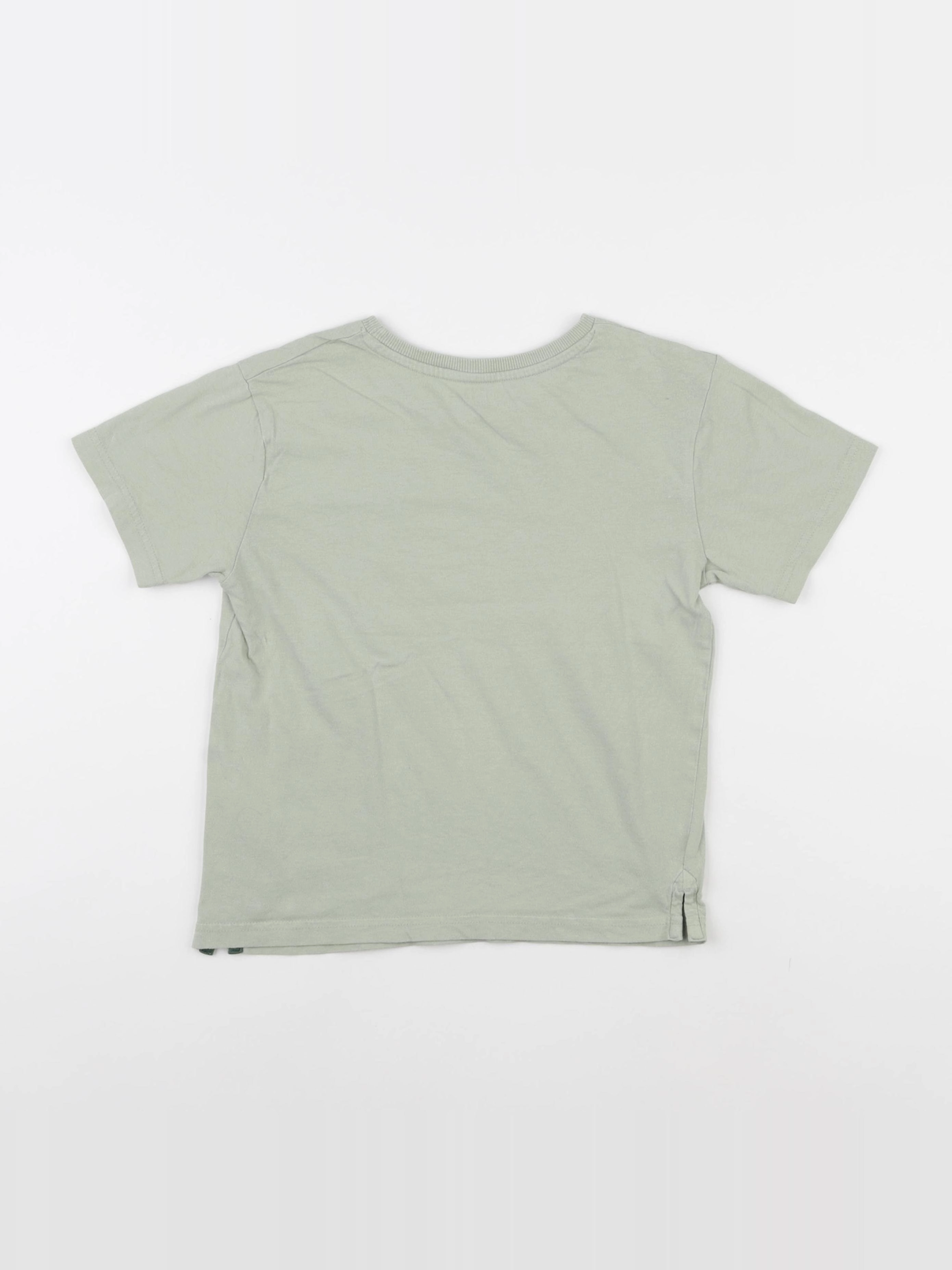 Vertbaudet - tee-shirt vert - 8 ans