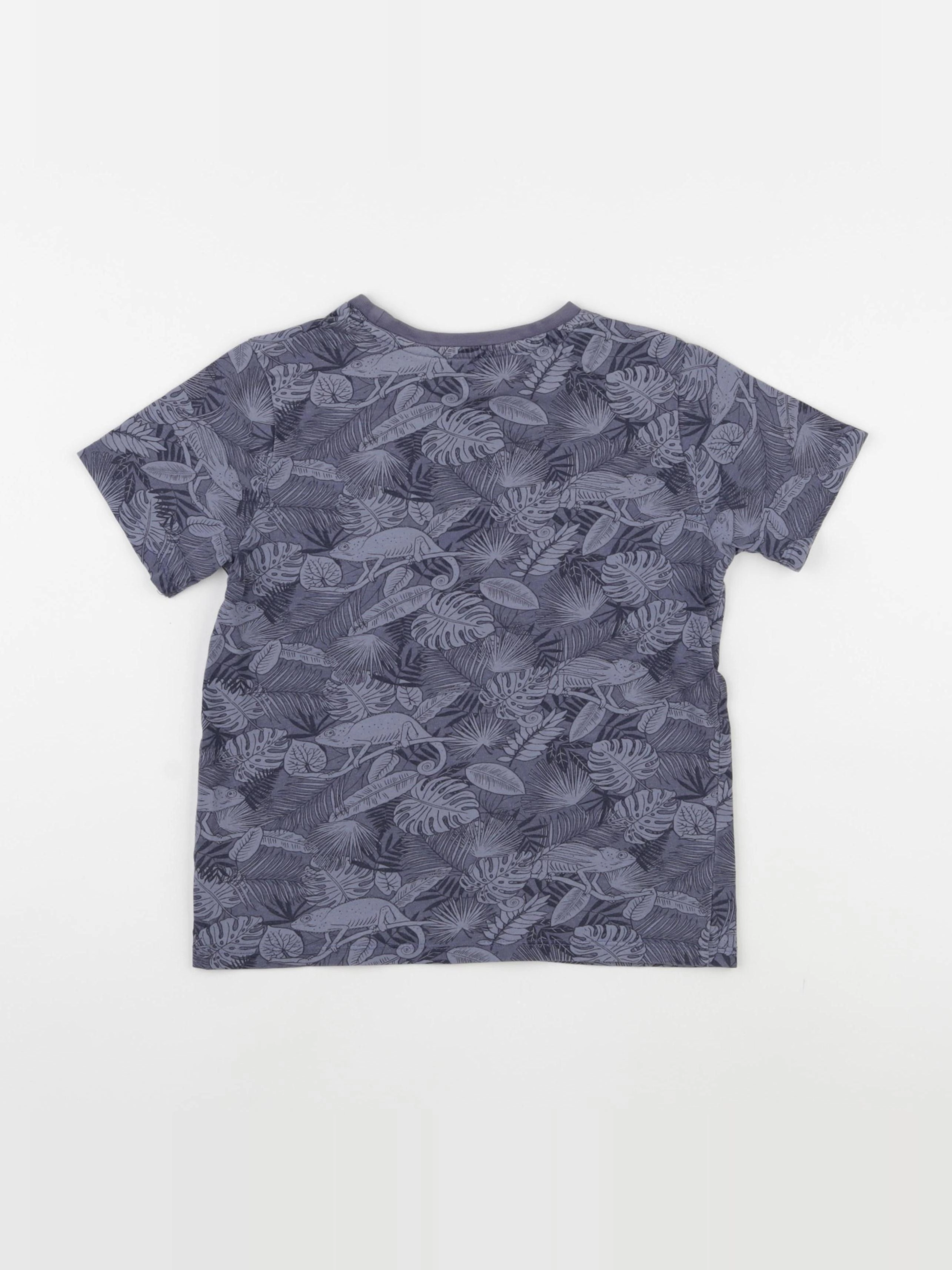 Vertbaudet - tee-shirt bleu - 8 ans