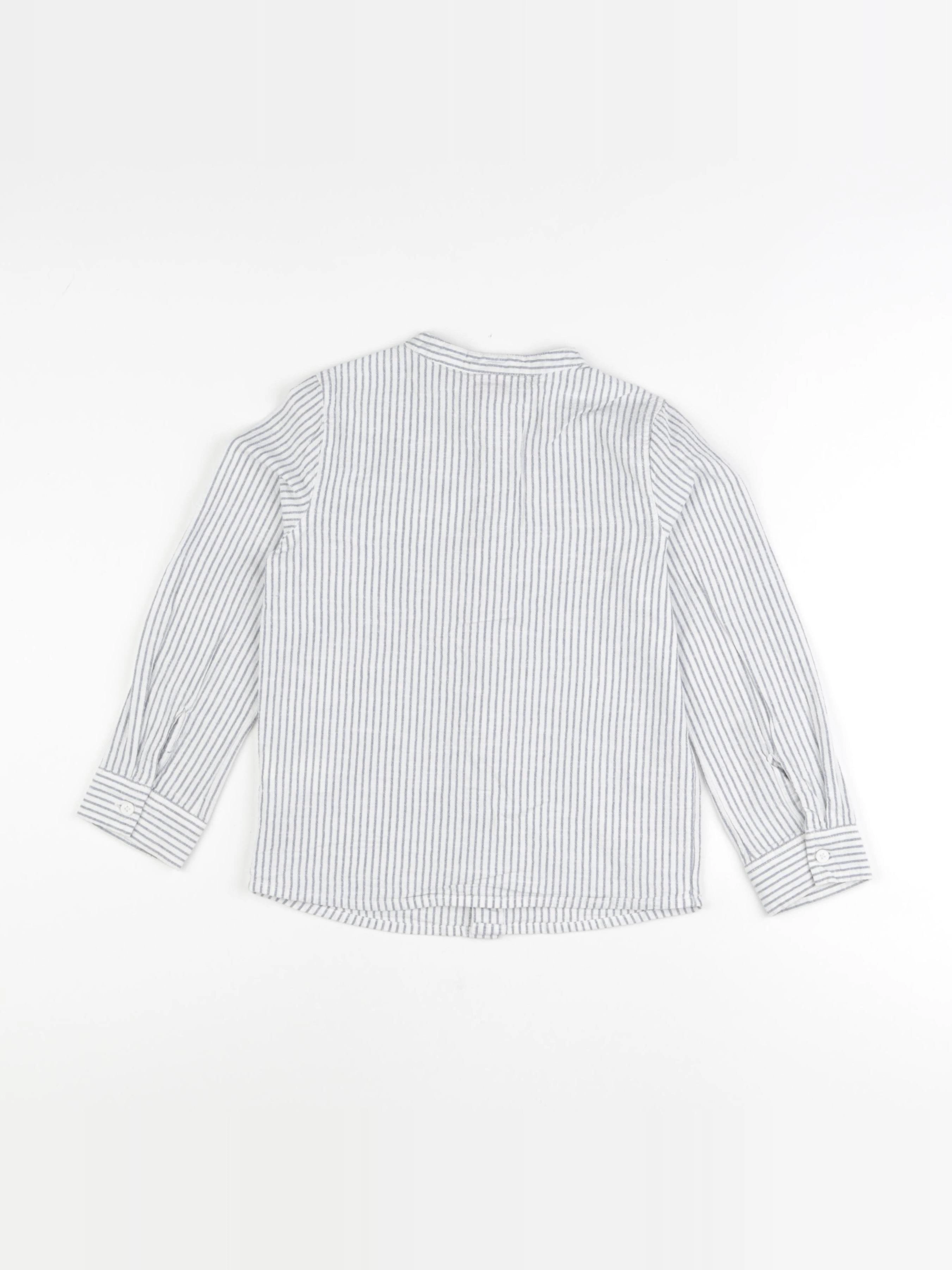 Tape à l'oeil - chemise blanc, bleu - 6 ans