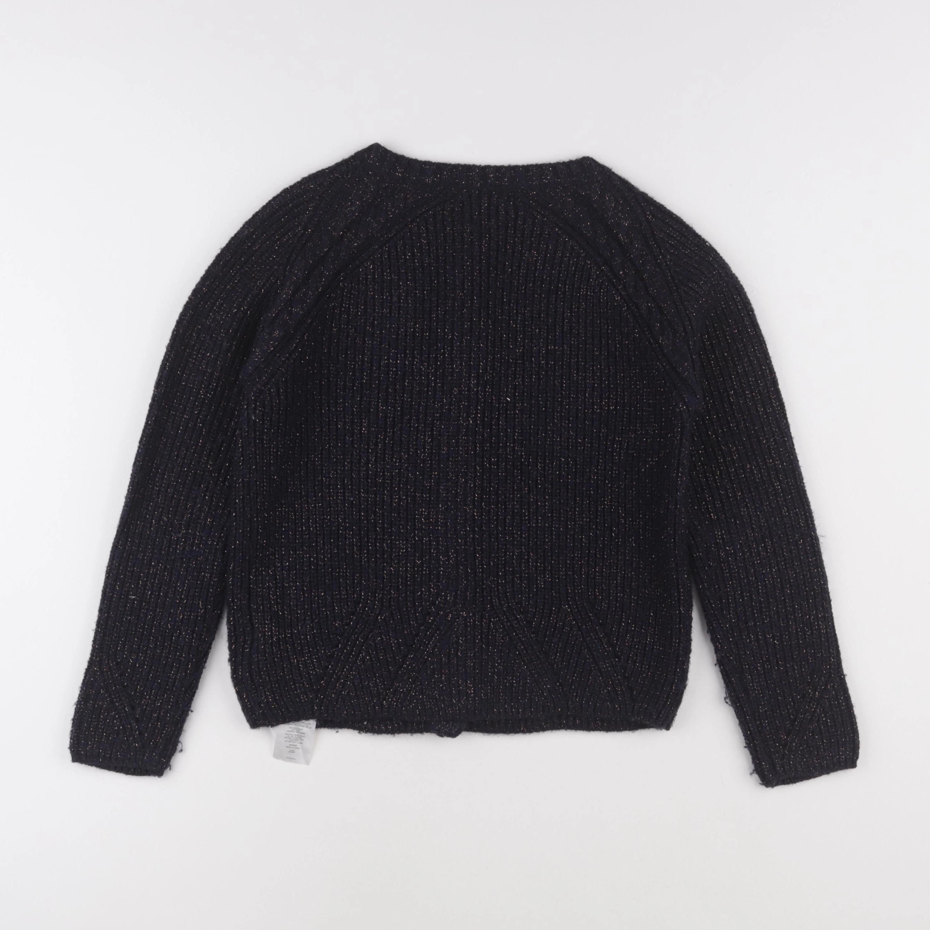 Cyrillus - gilet bleu, or - 10 ans