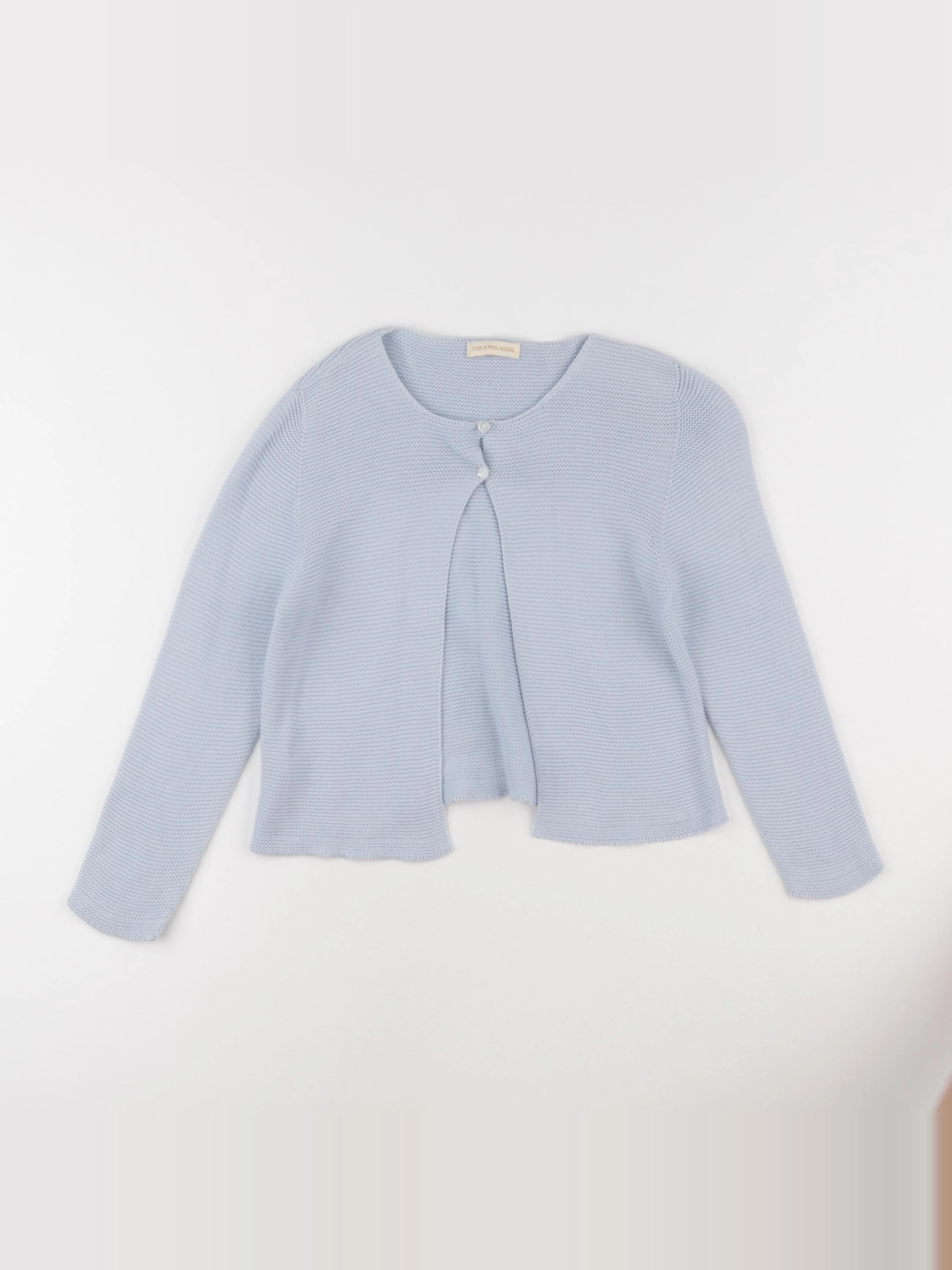 Lola Palacios - gilet bleu - 6 ans
