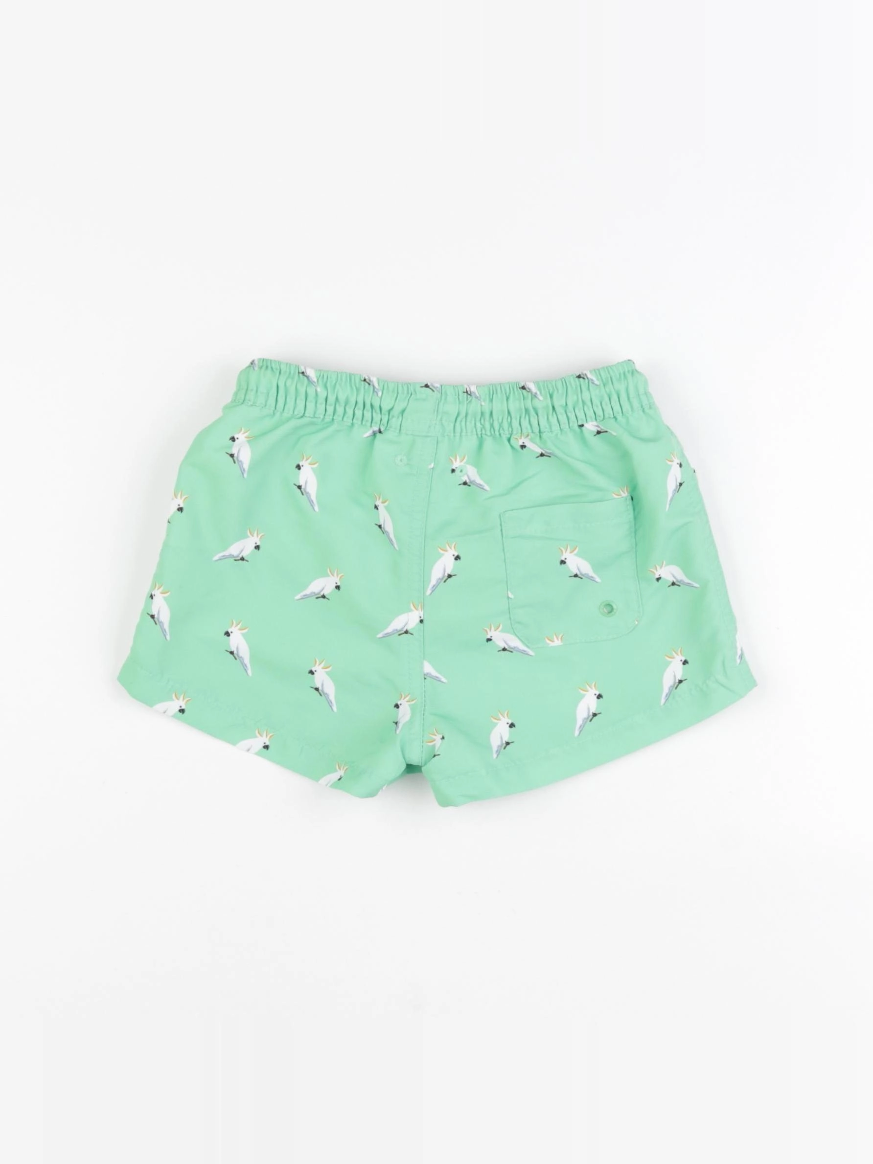 Zara - maillot de bain vert, orange - 3/4 ans