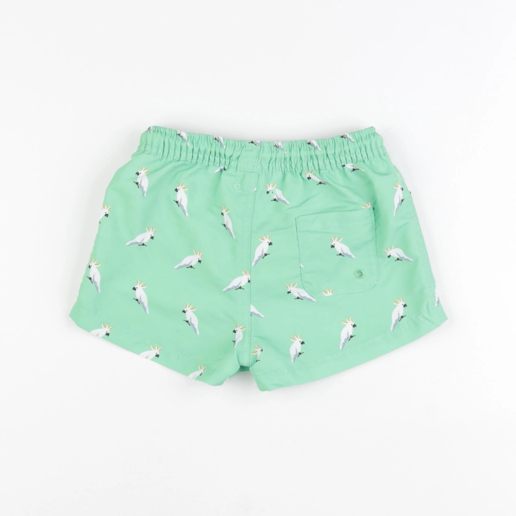 Zara - maillot de bain vert, orange - 3/4 ans
