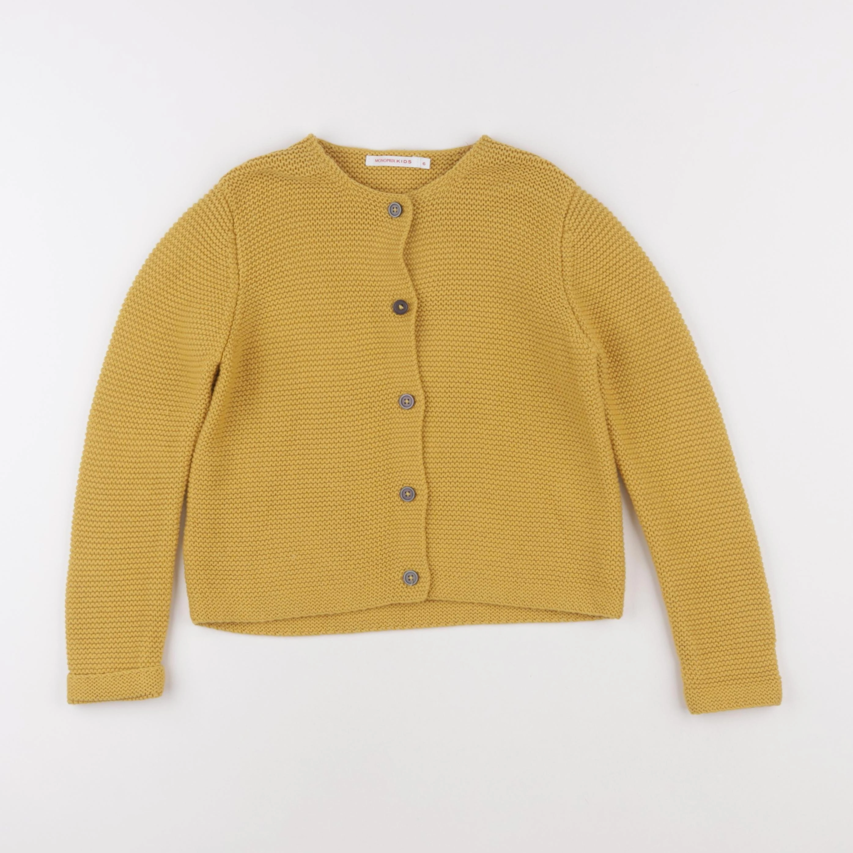 Monoprix - gilet jaune - 6 ans