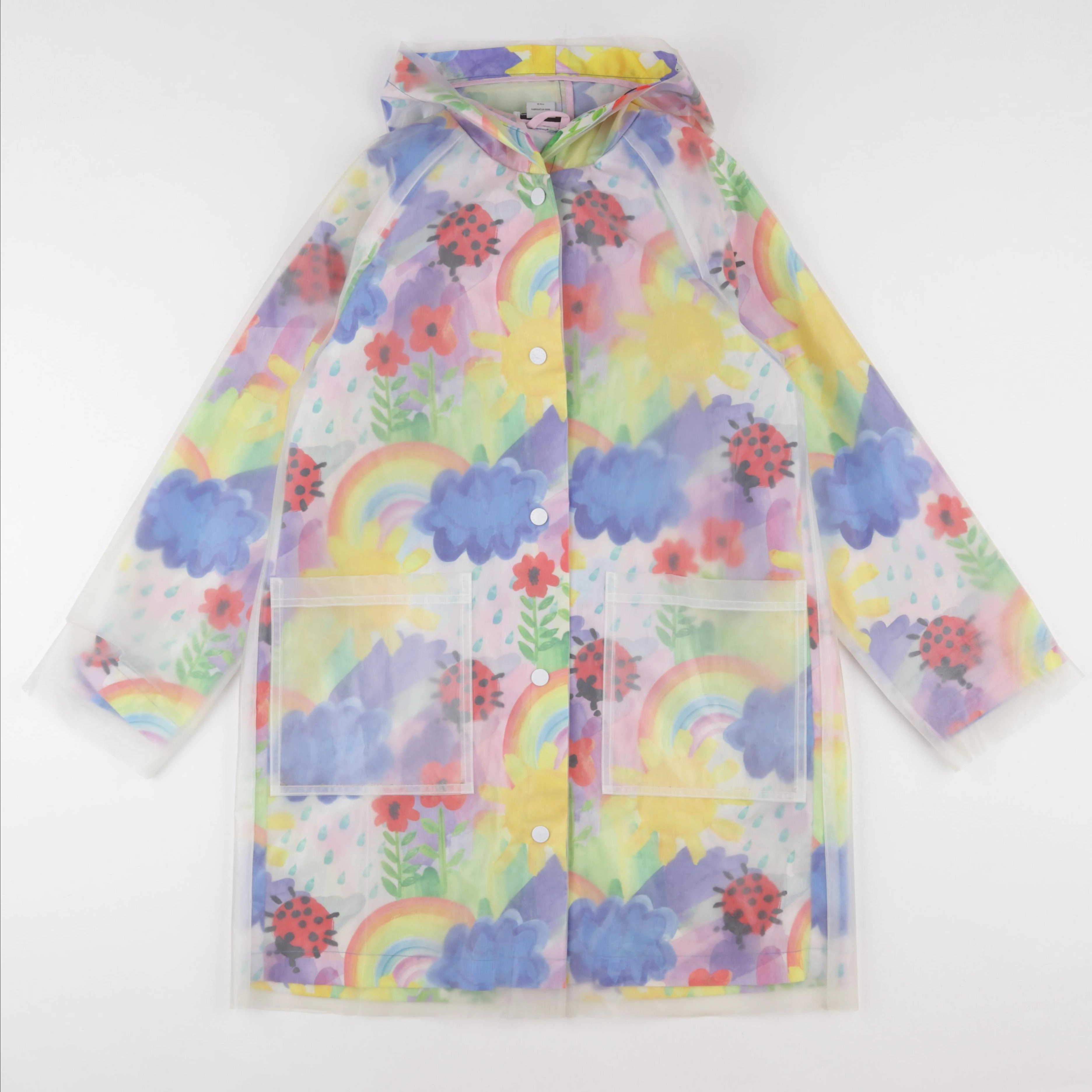 Stella McCartney Kids - coupe-vent multicolore - 10 ans