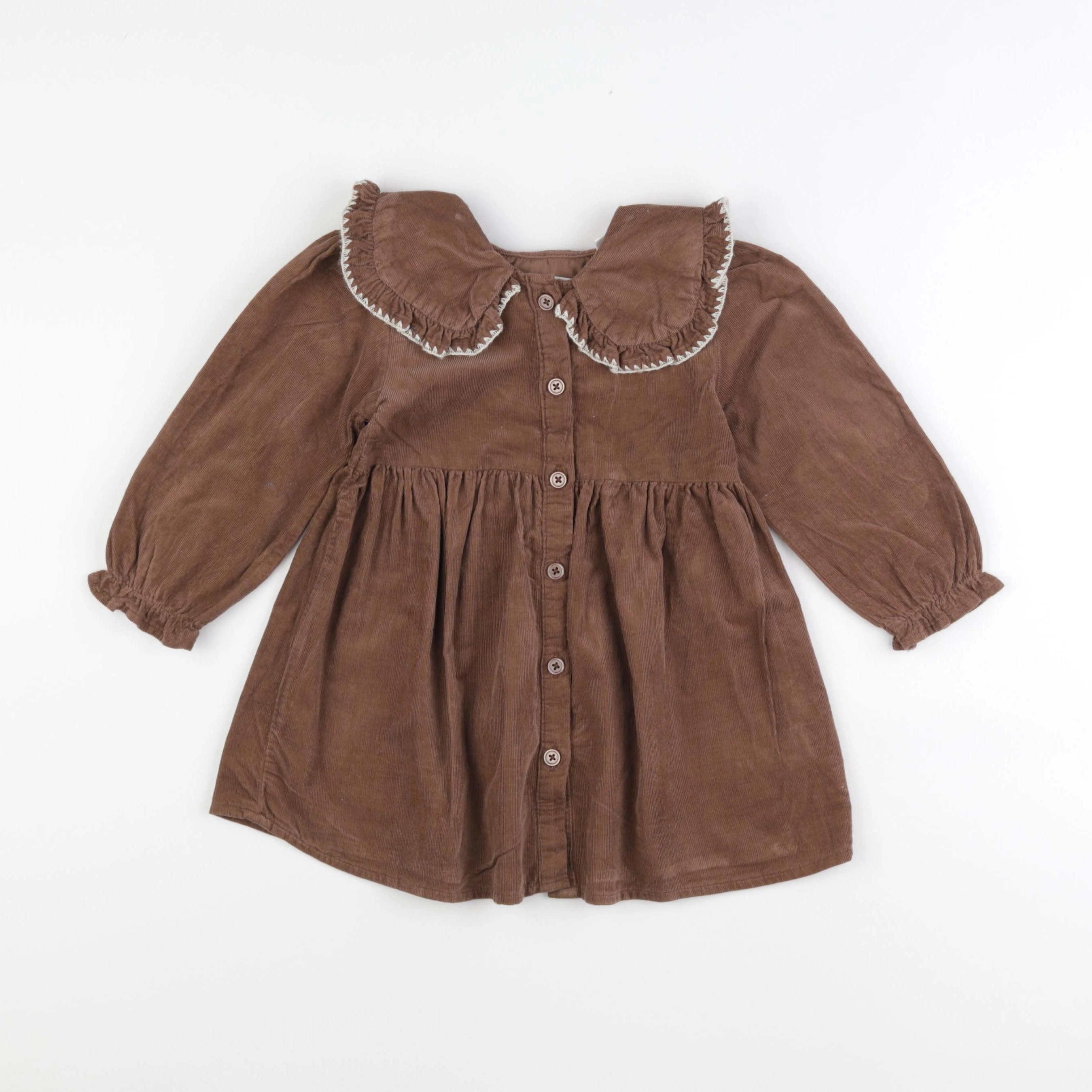 Zara - robe marron - 2 ans