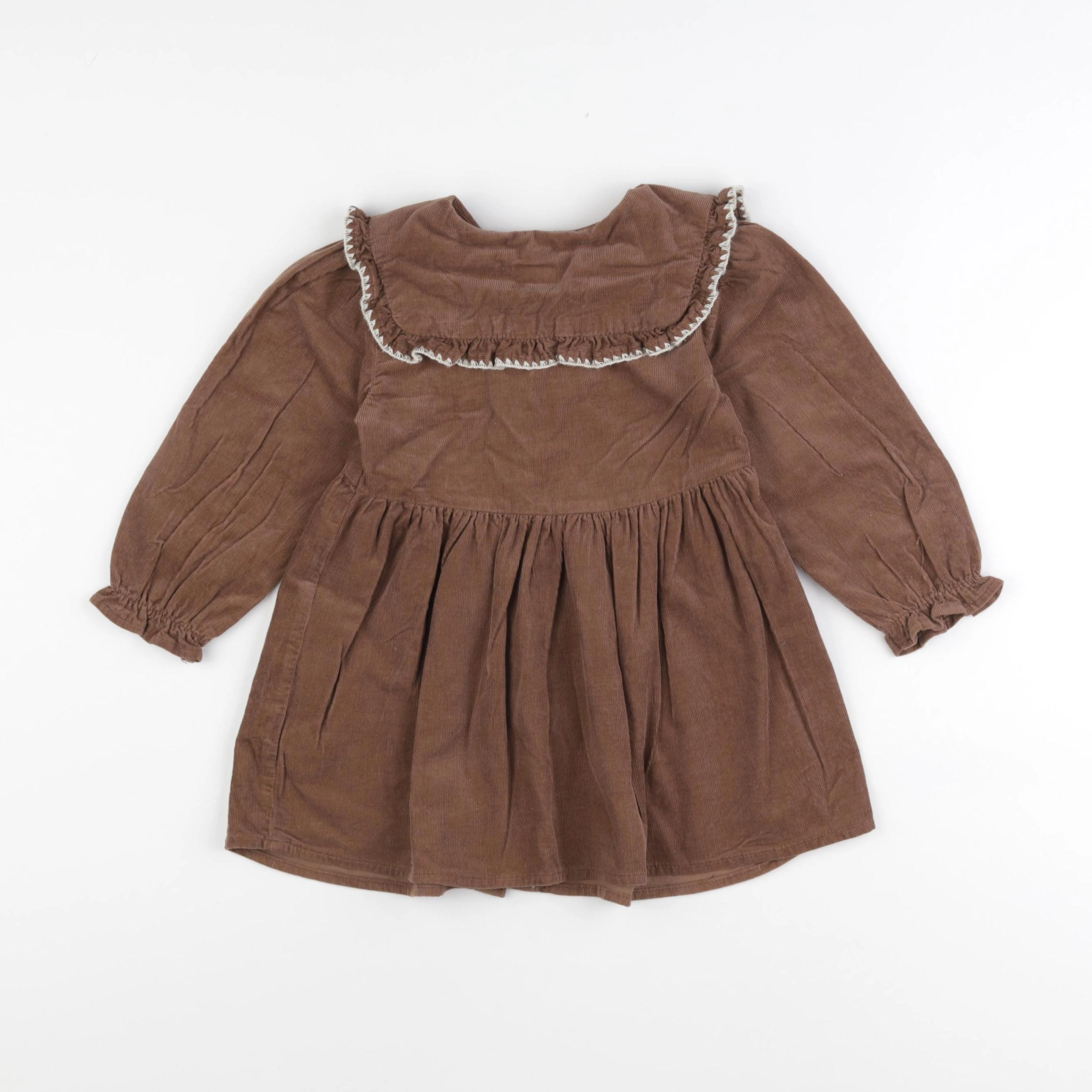 Zara - robe marron - 2 ans