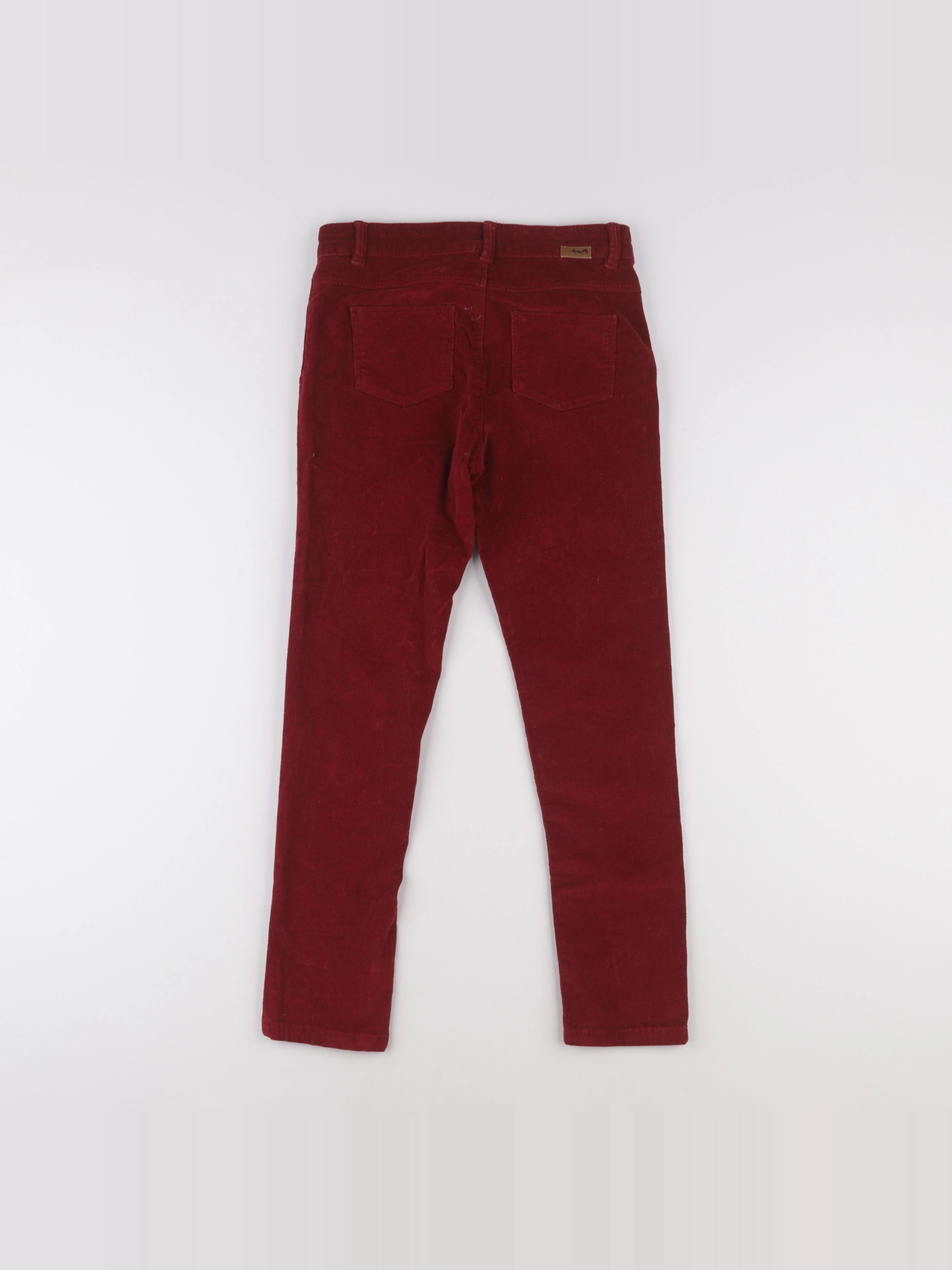 Cyrillus - pantalon rouge - 10 ans